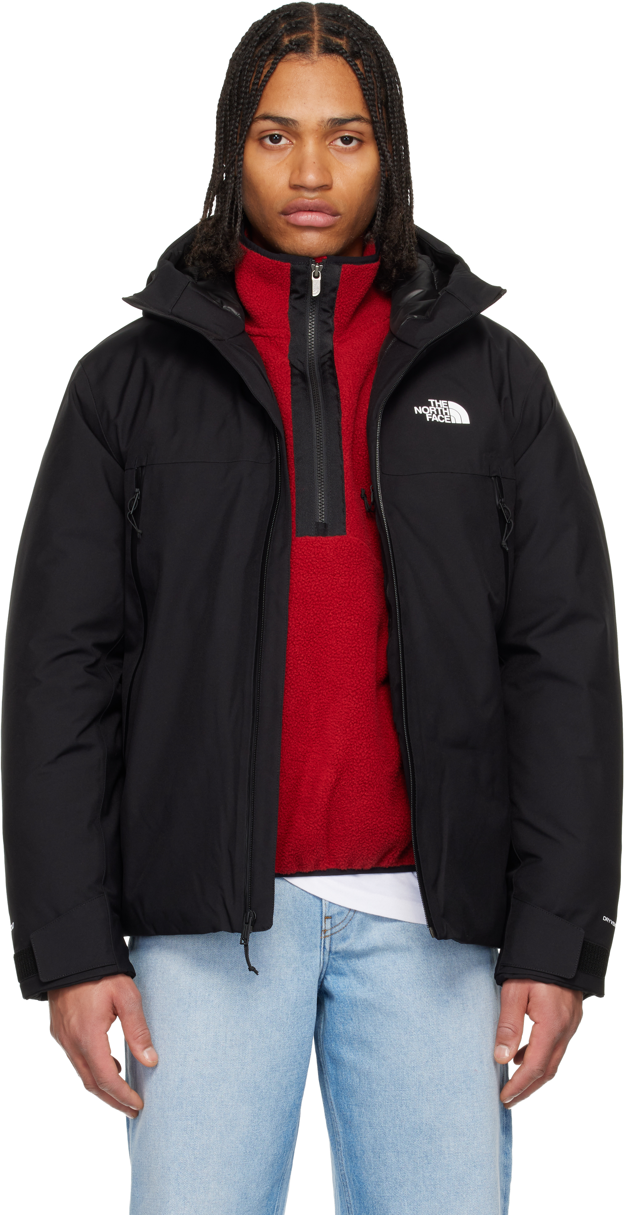The North Face Tnf Range Hooded Down Jacket In Blue