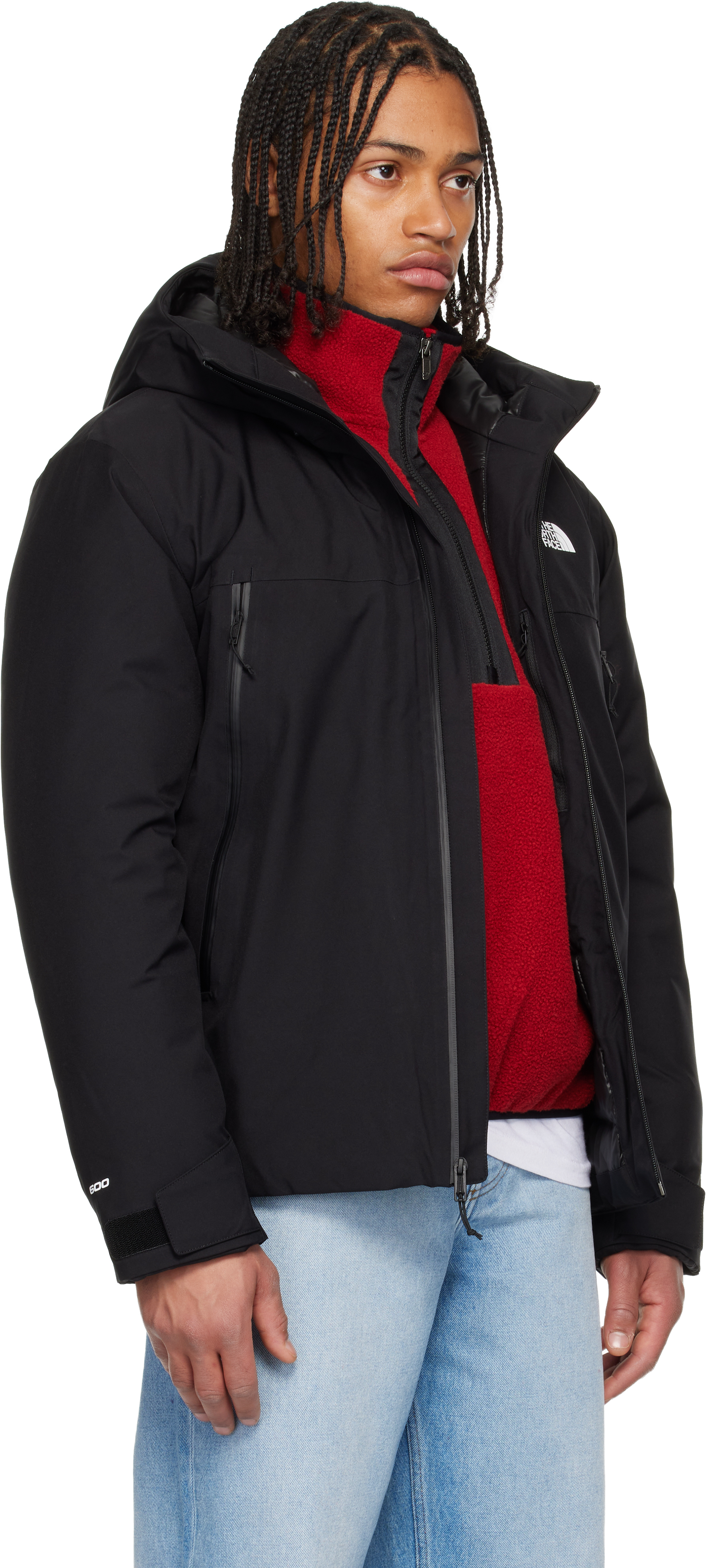 The North Face Tnf Range Hooded Down Jacket In Blue