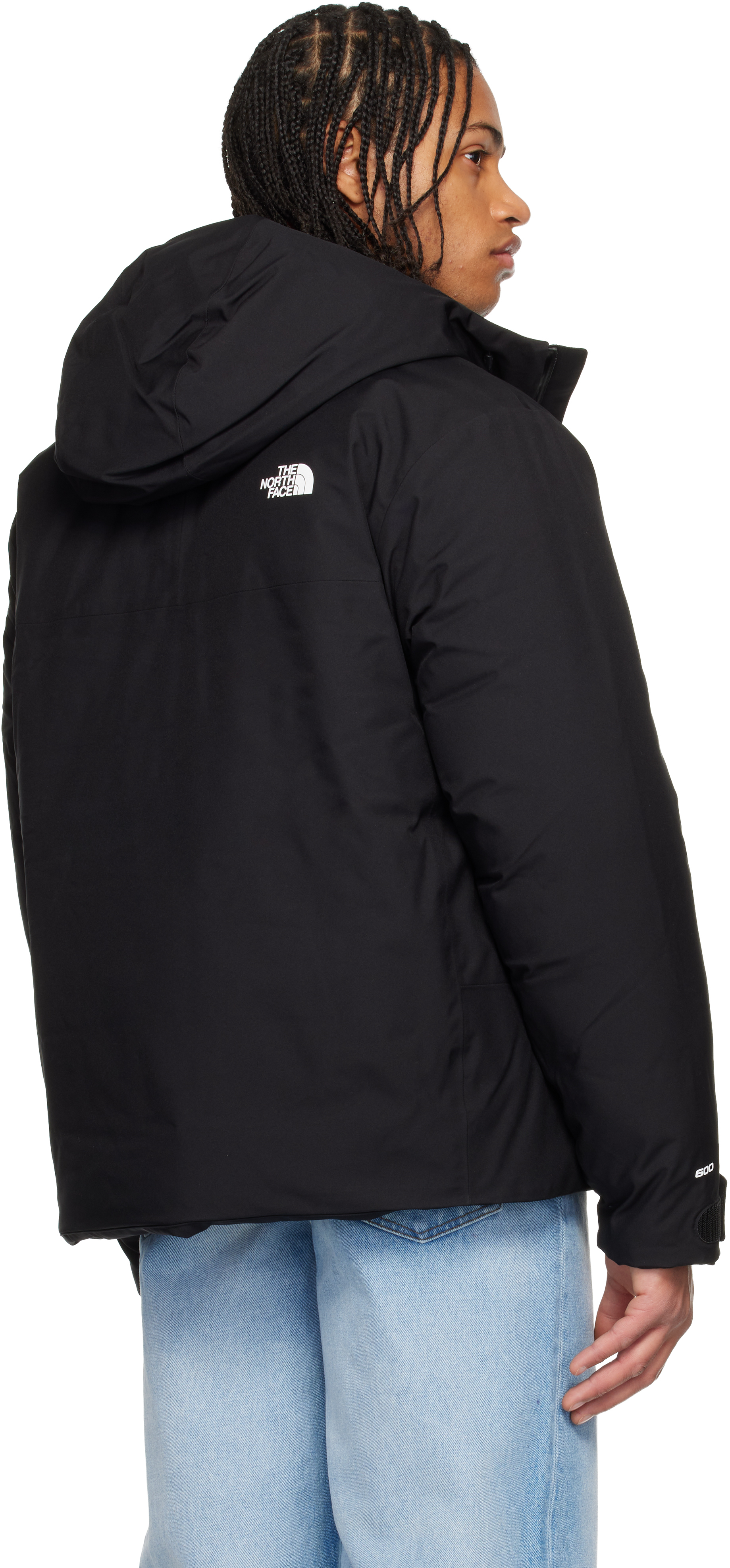 The North Face Tnf Range Hooded Down Jacket In Blue