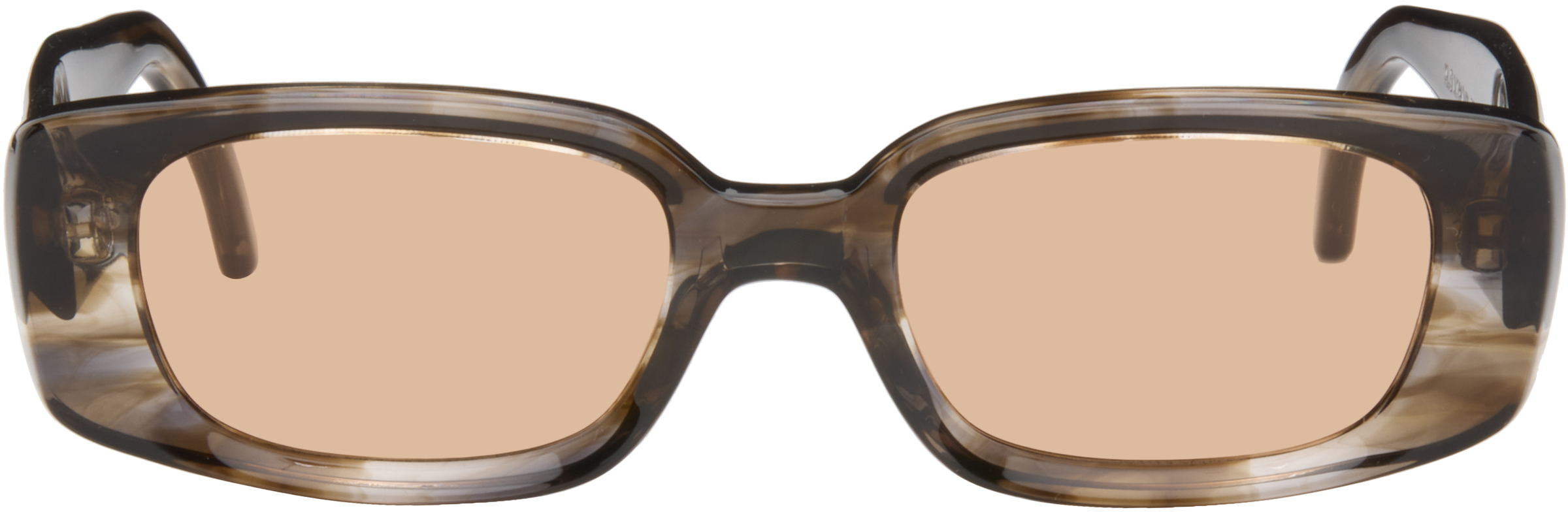 Our Legacy Brown Samhain Sunglasses In Brown
