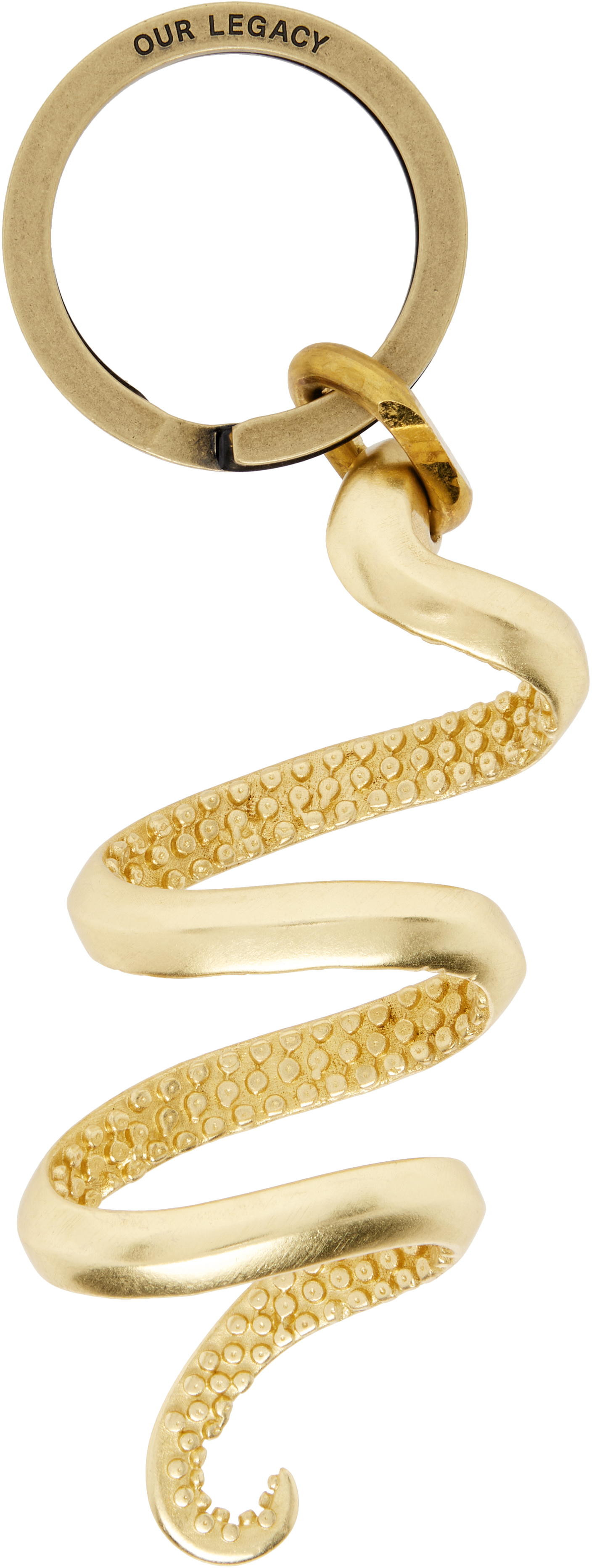 OUR LEGACY: Gold Light Holder Keychain | SSENSE