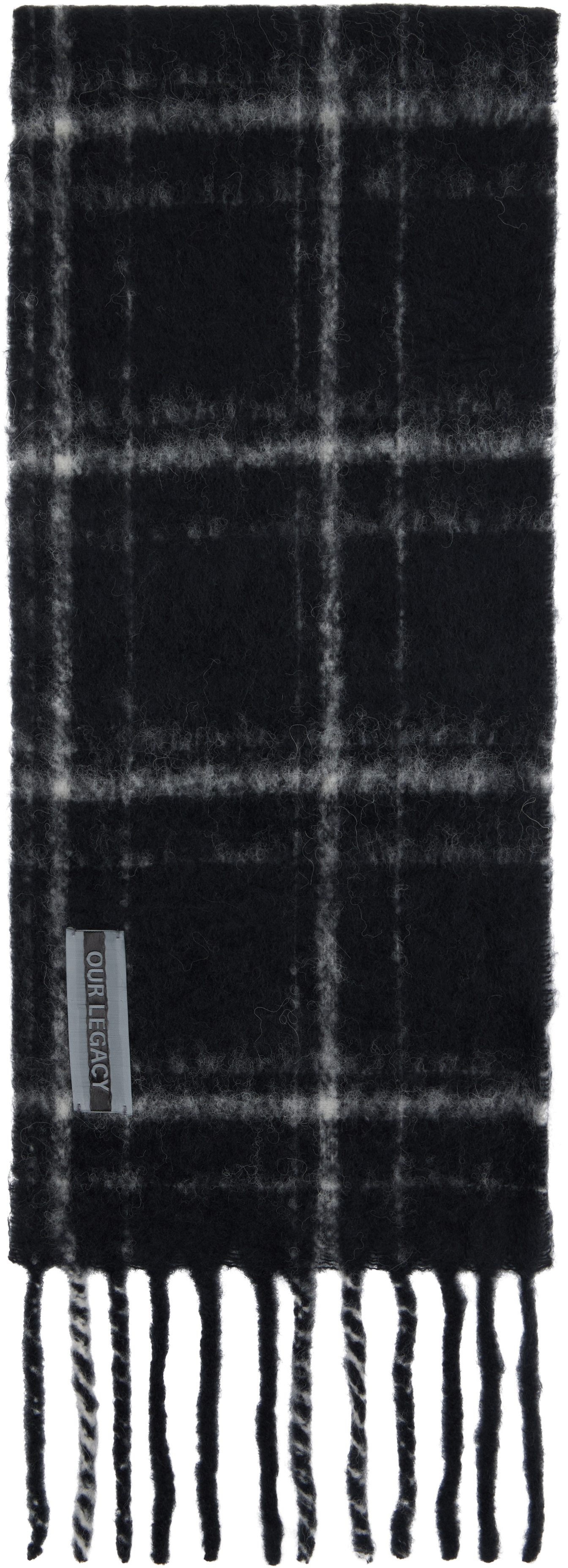 OUR LEGACY: ブラック Estate マフラー | SSENSE 日本