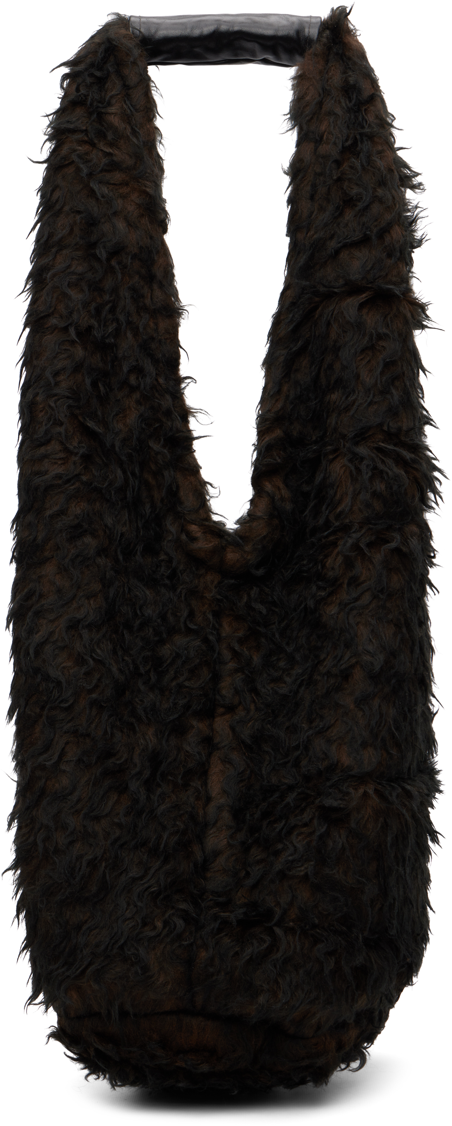 OUR LEGACY FAKE FUR DRIP BAG BLACK OURLEGACY 23aw DRIP BAG - Black