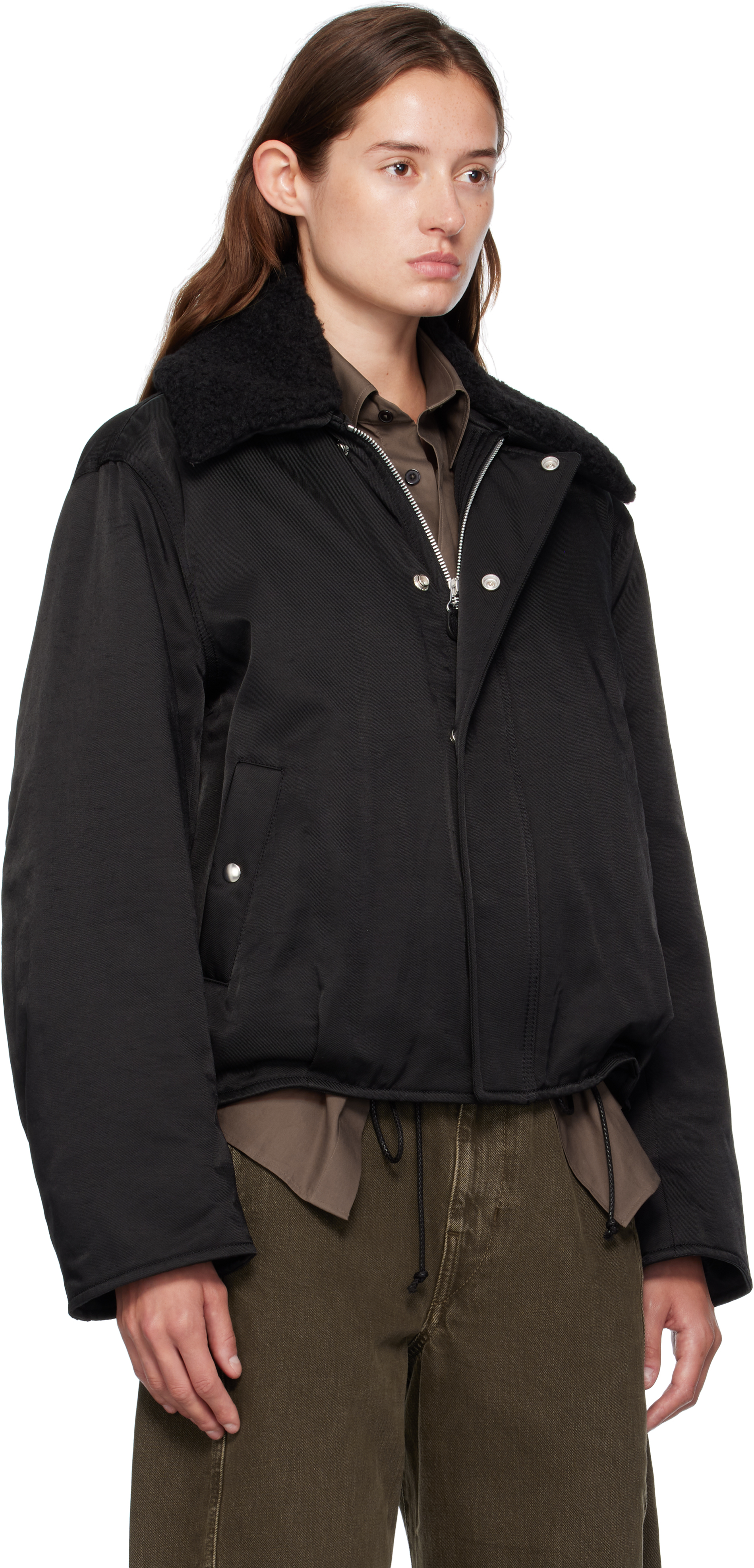 Our Legacy Black Ace Bomber Jacket