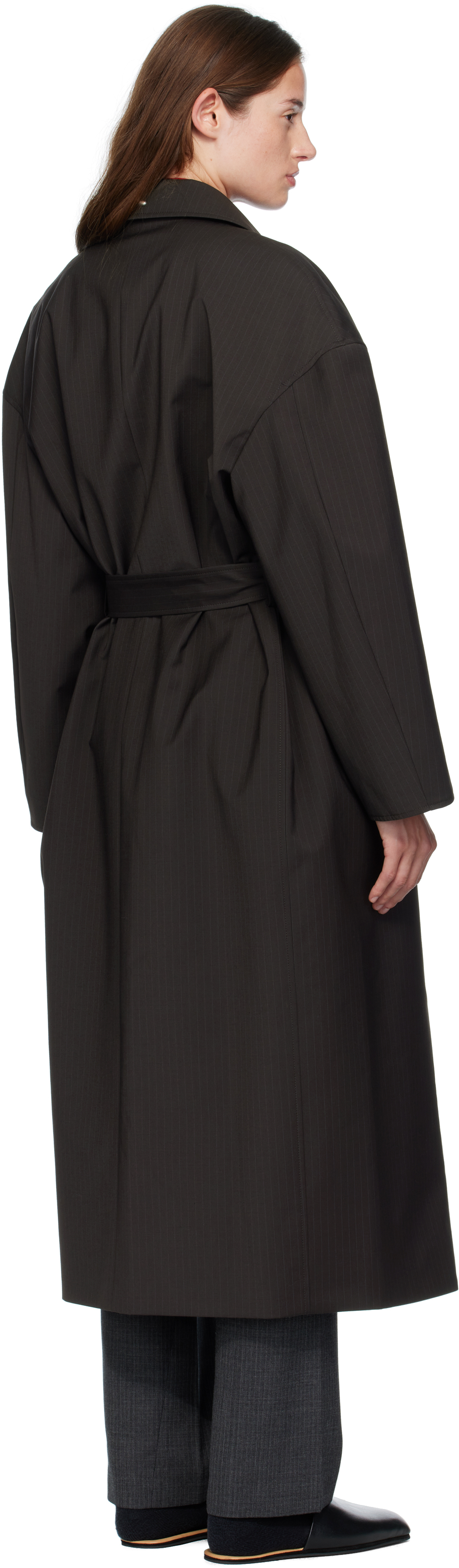 Our Legacy Black Court Coat In Black