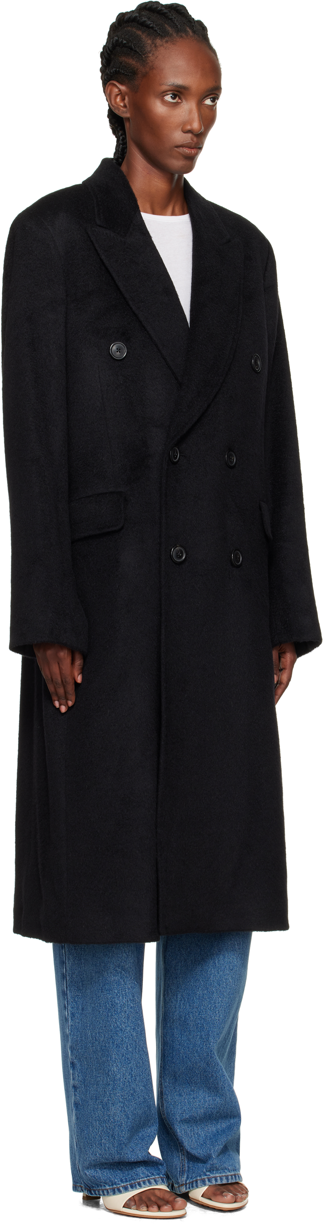 Our Legacy Whale Coat In Black