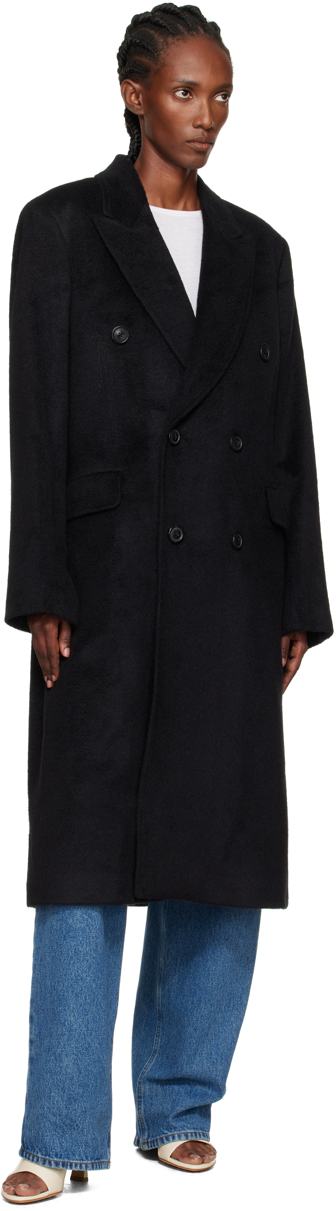 Our Legacy Whale Coat In Black