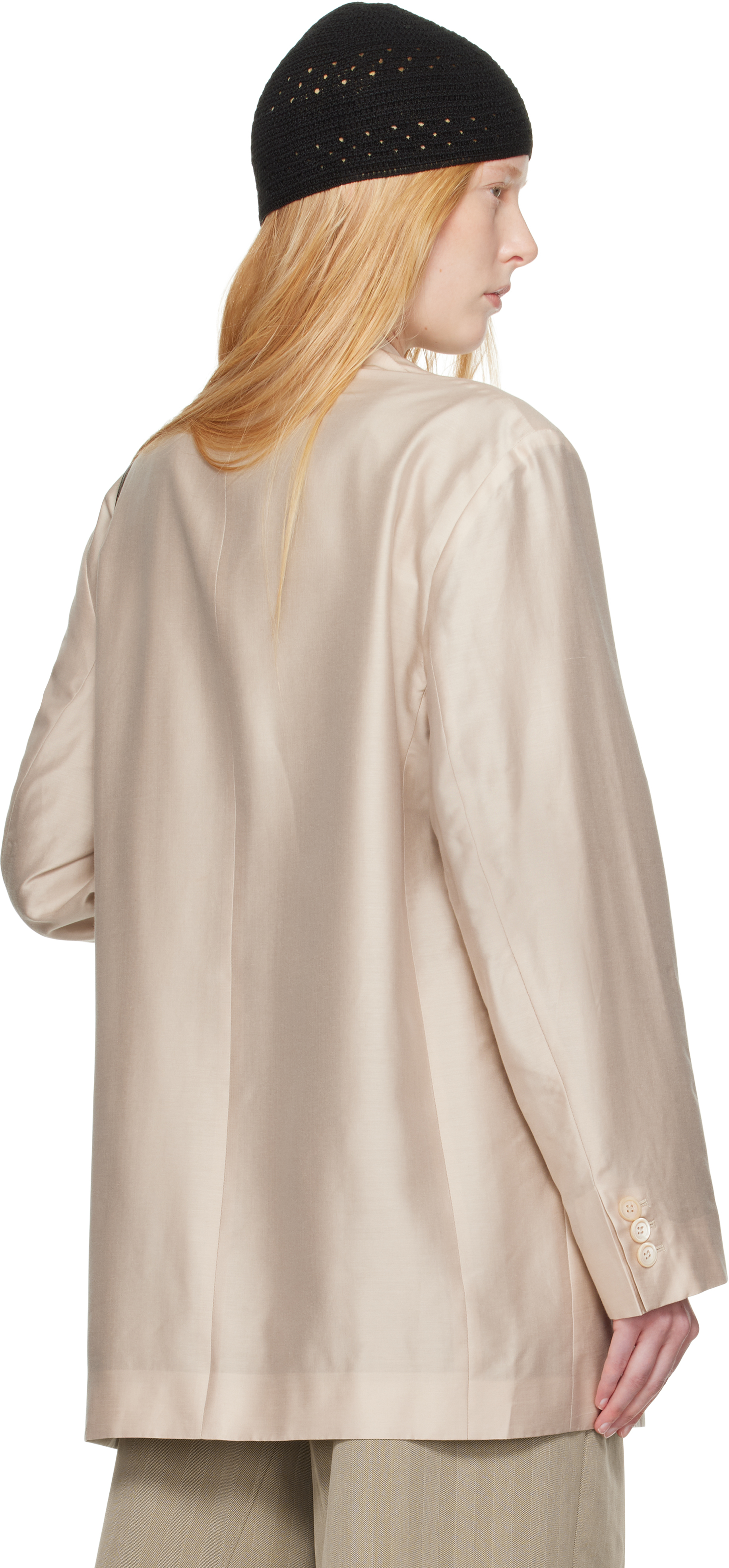 Our Legacy Work Shop Emporio Armani Beige Pomposo Coat