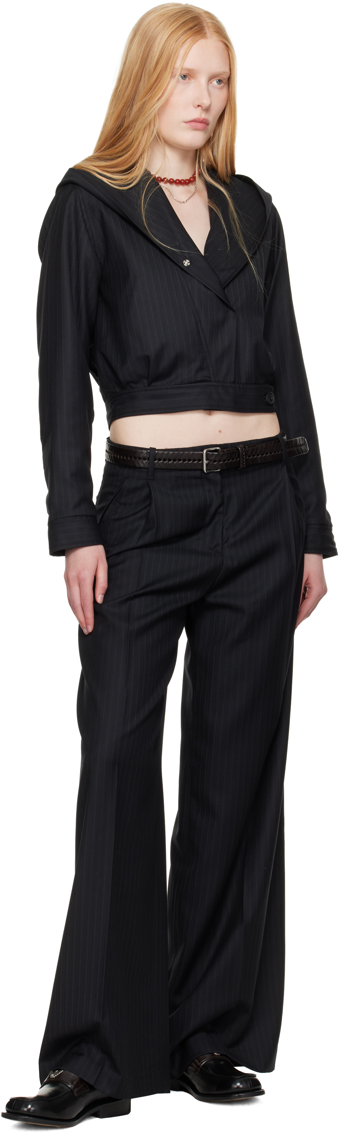 Our Legacy Work Shop Emporio Armani Black Incognito Jacket