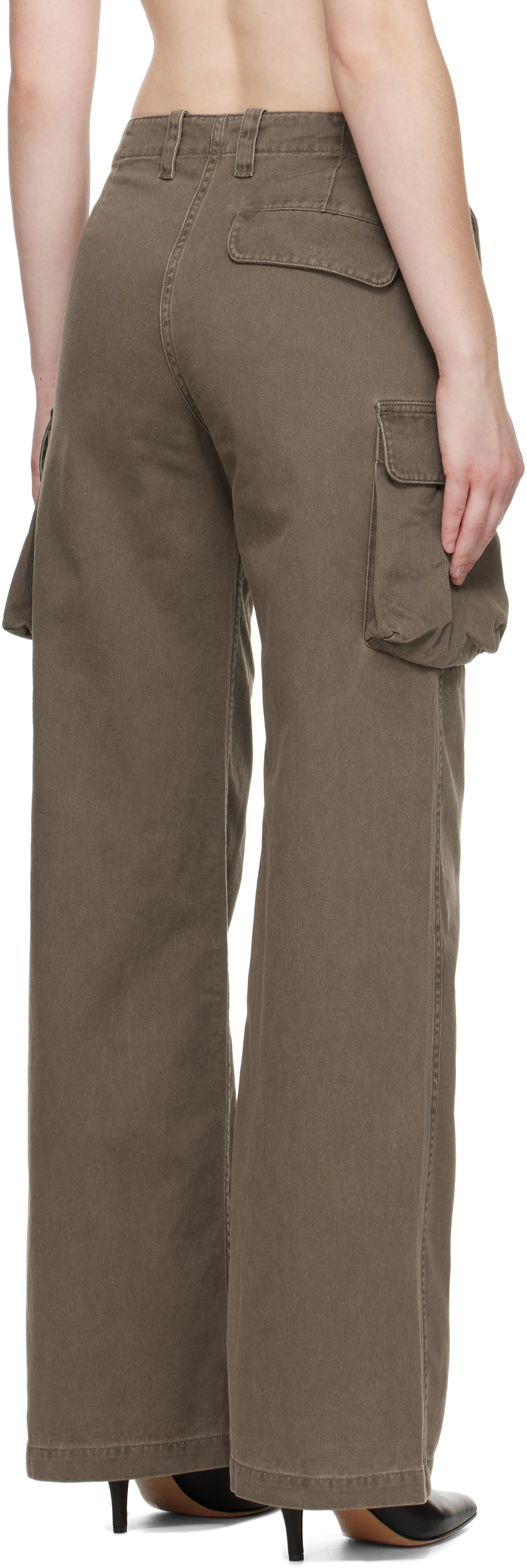 Our Legacy Khaki Peak Cargo Pants In Brown