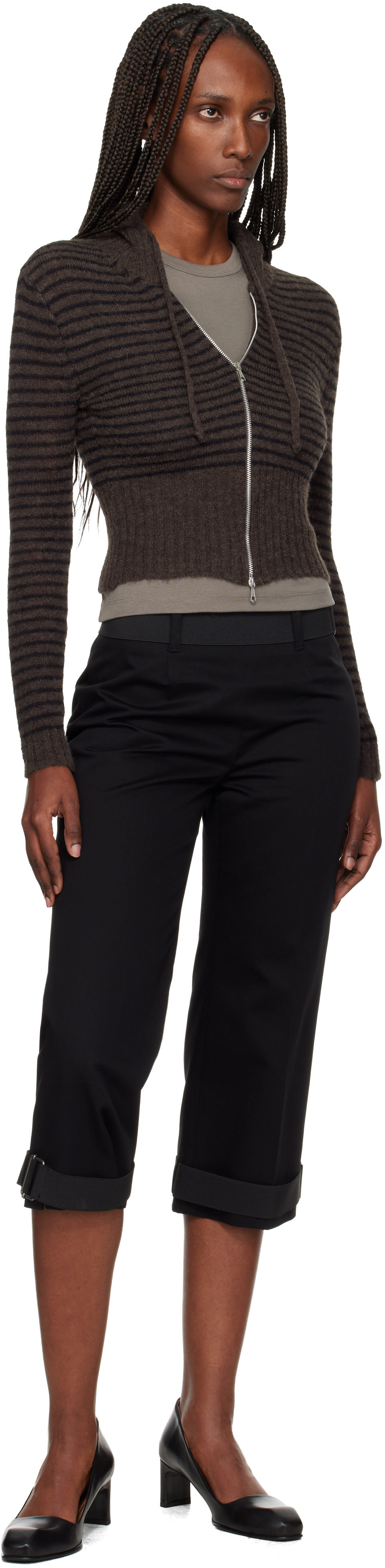 Our Legacy Brown Compact Hoodie In Brown