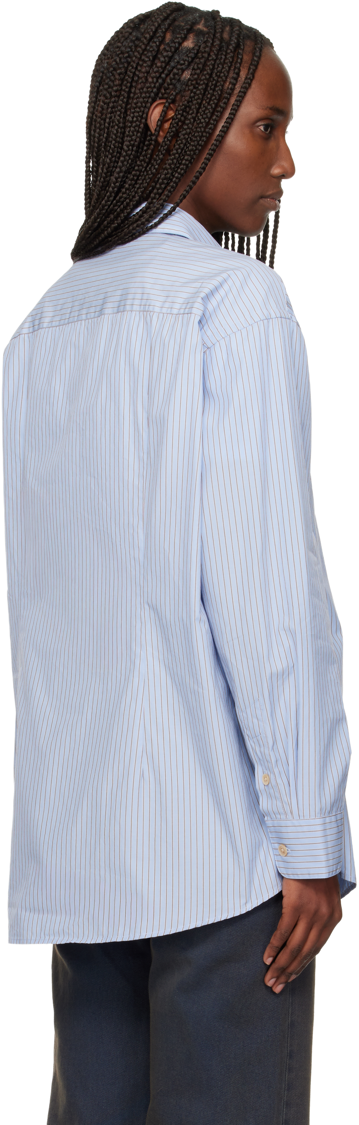 Our Legacy Blue Precious Shirt In Blue