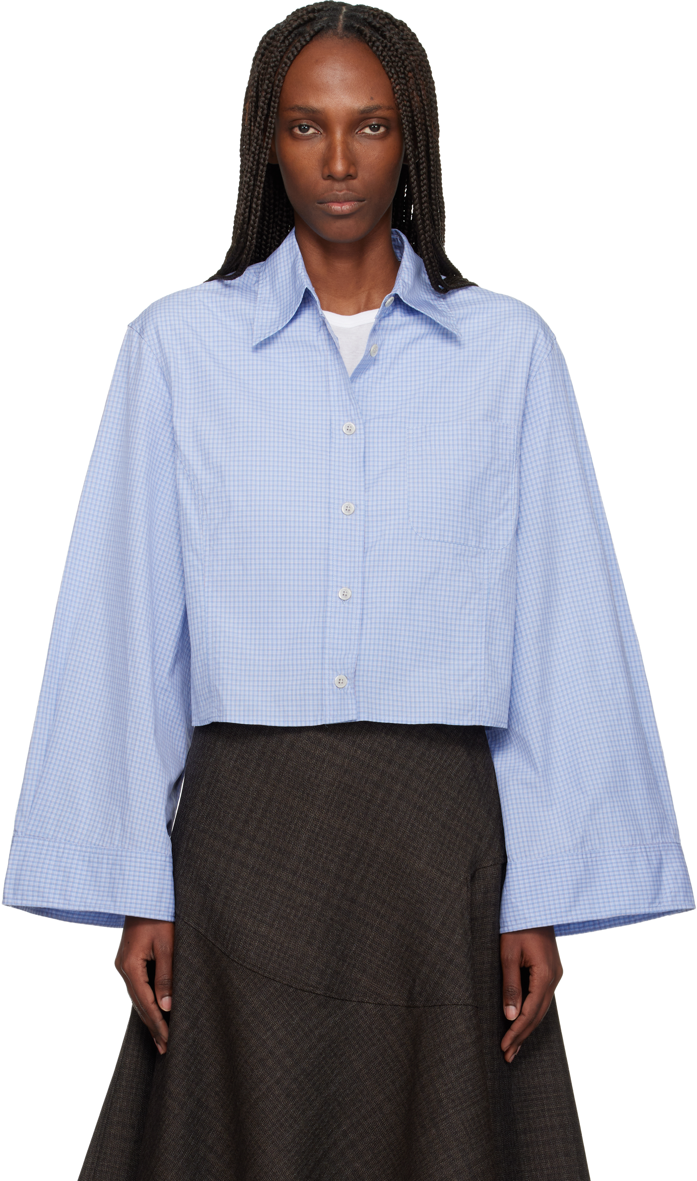 OURLEGACY トップス　レディース our-legacy-blue-balloon-shirt.jpg