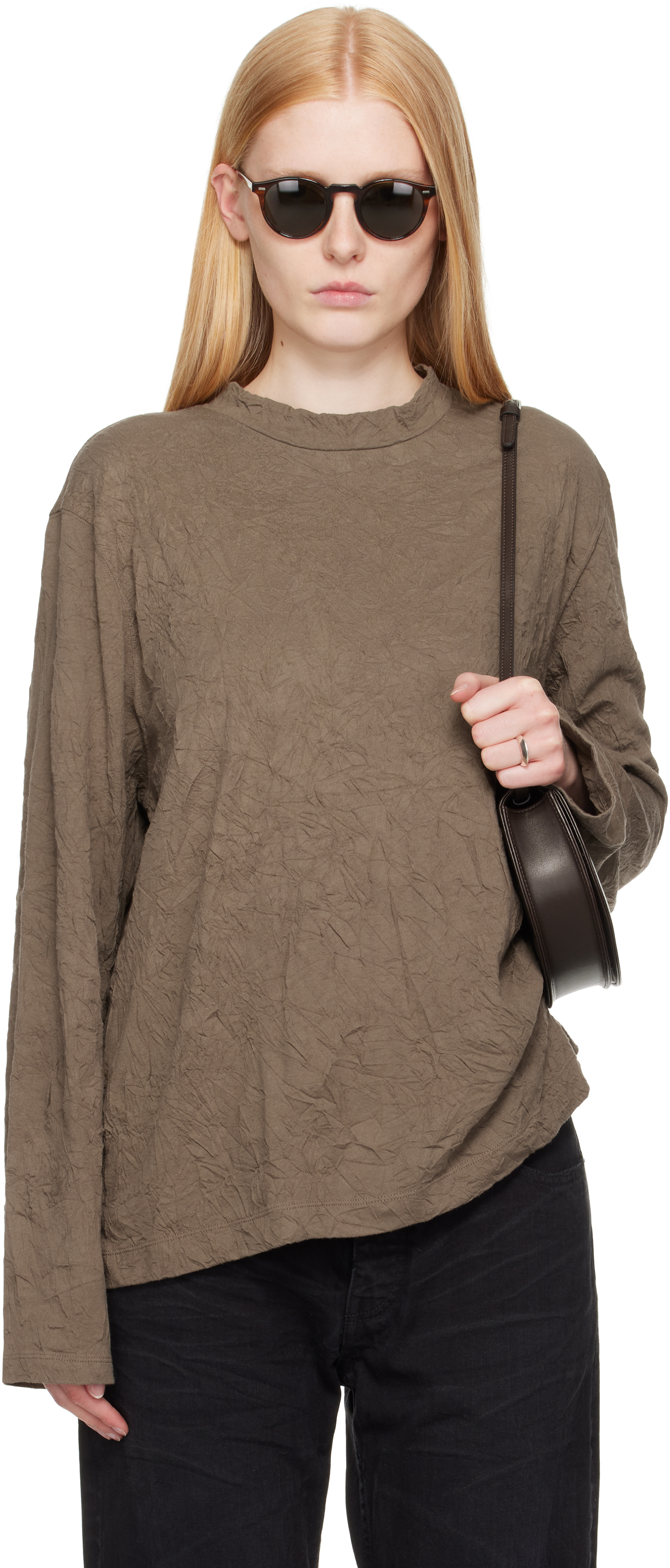 Khaki Big Longsleeve T-shirt