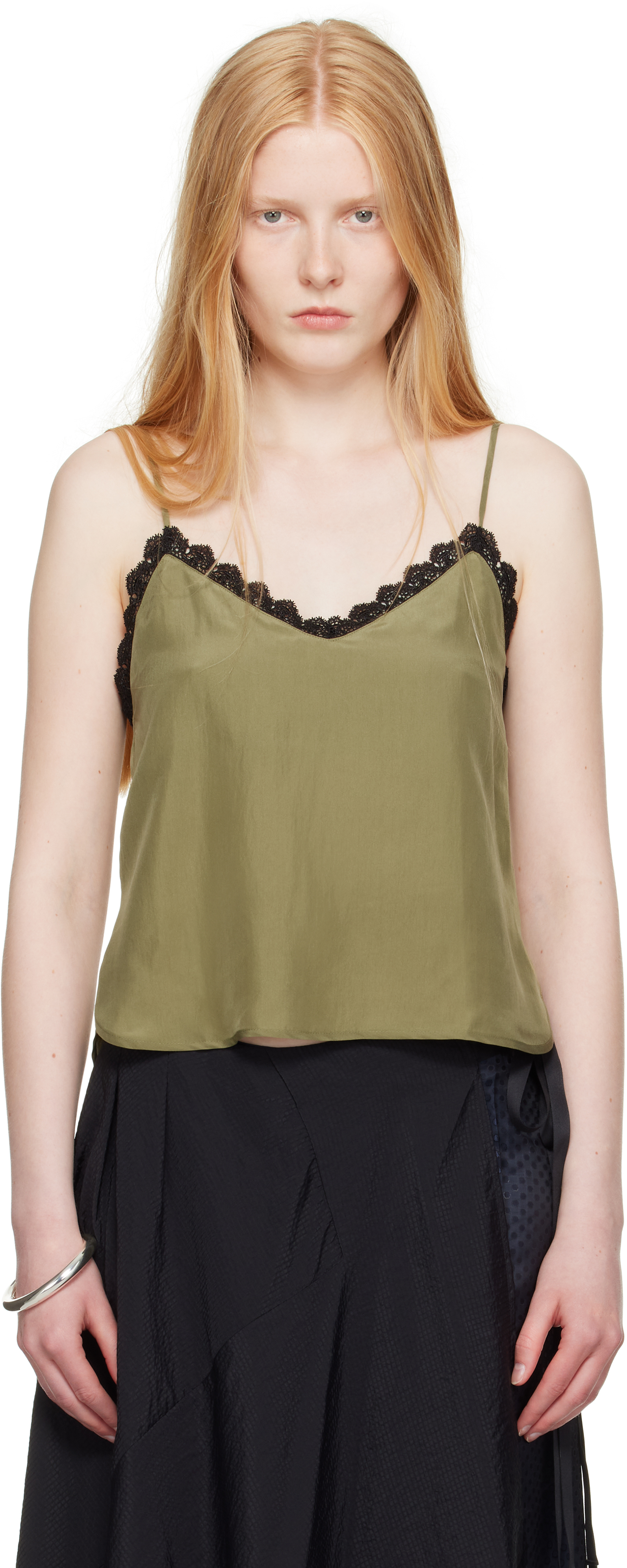 Our Legacy Work Shop Emporio Armani Green Camiciola Camisole