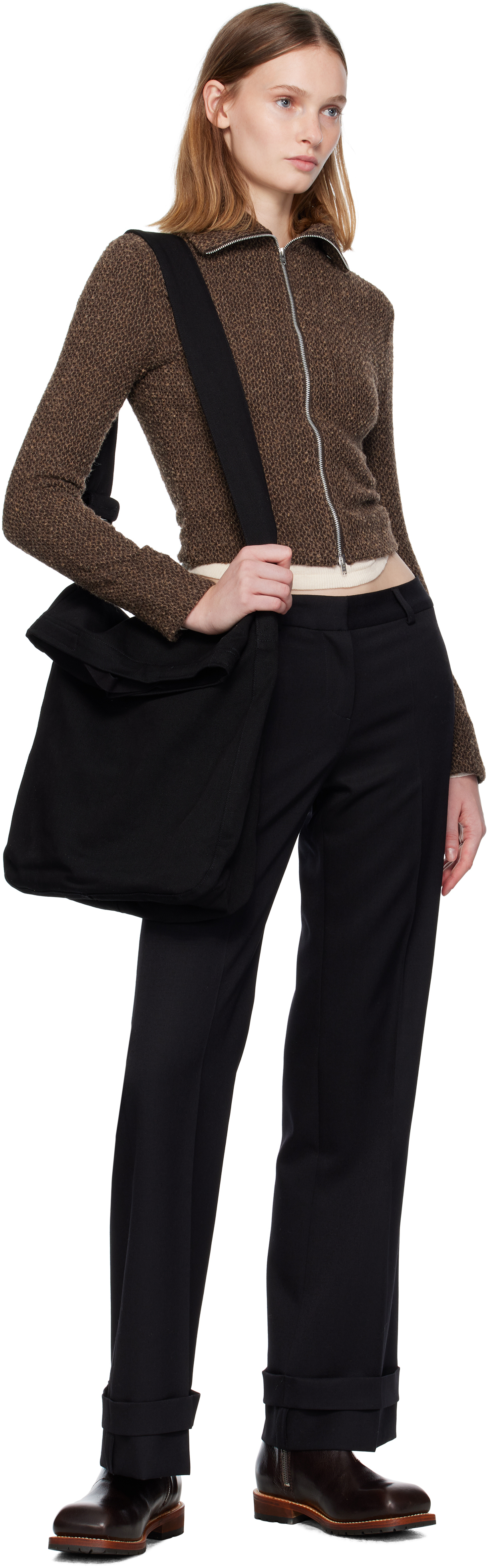 Our Legacy Brown Engine Boots In Black | ModeSens