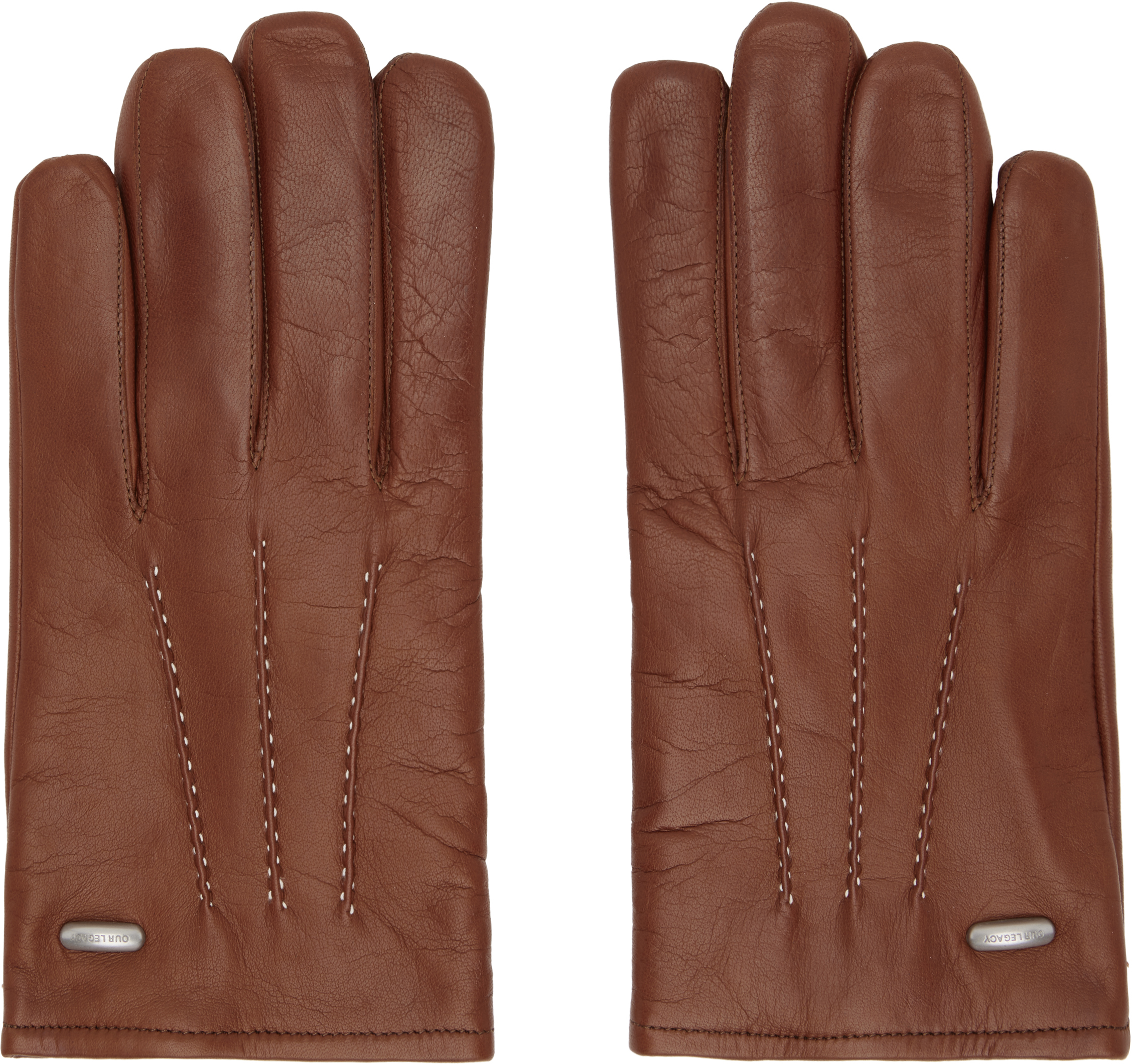 Brown His Gloves by OUR LEGACY on Sale