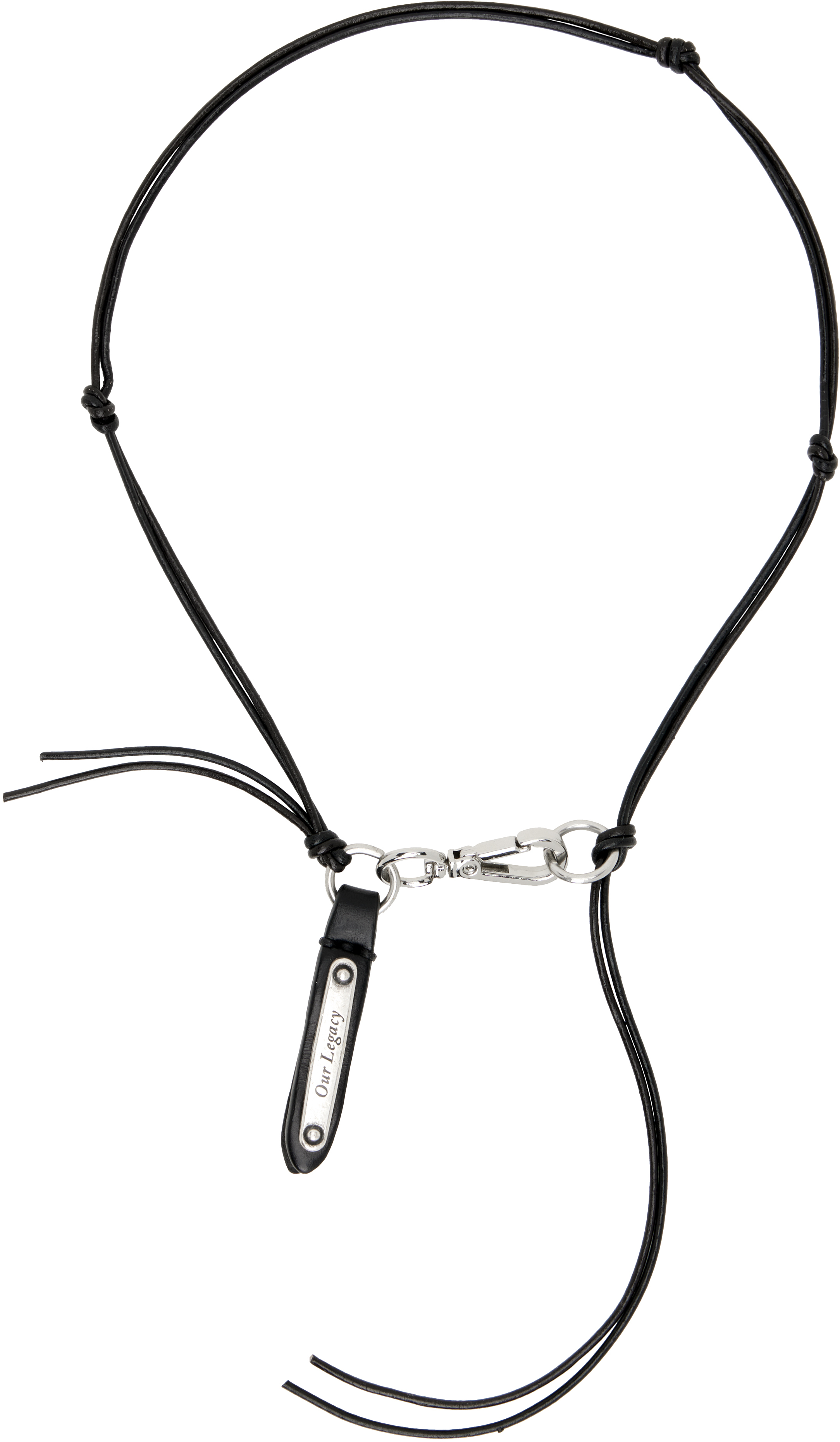 OUR LEGACY our legacy SUPER SLIM LADON OUR LEGACY: Super Slim Ladon Choker | SSENSE Canada