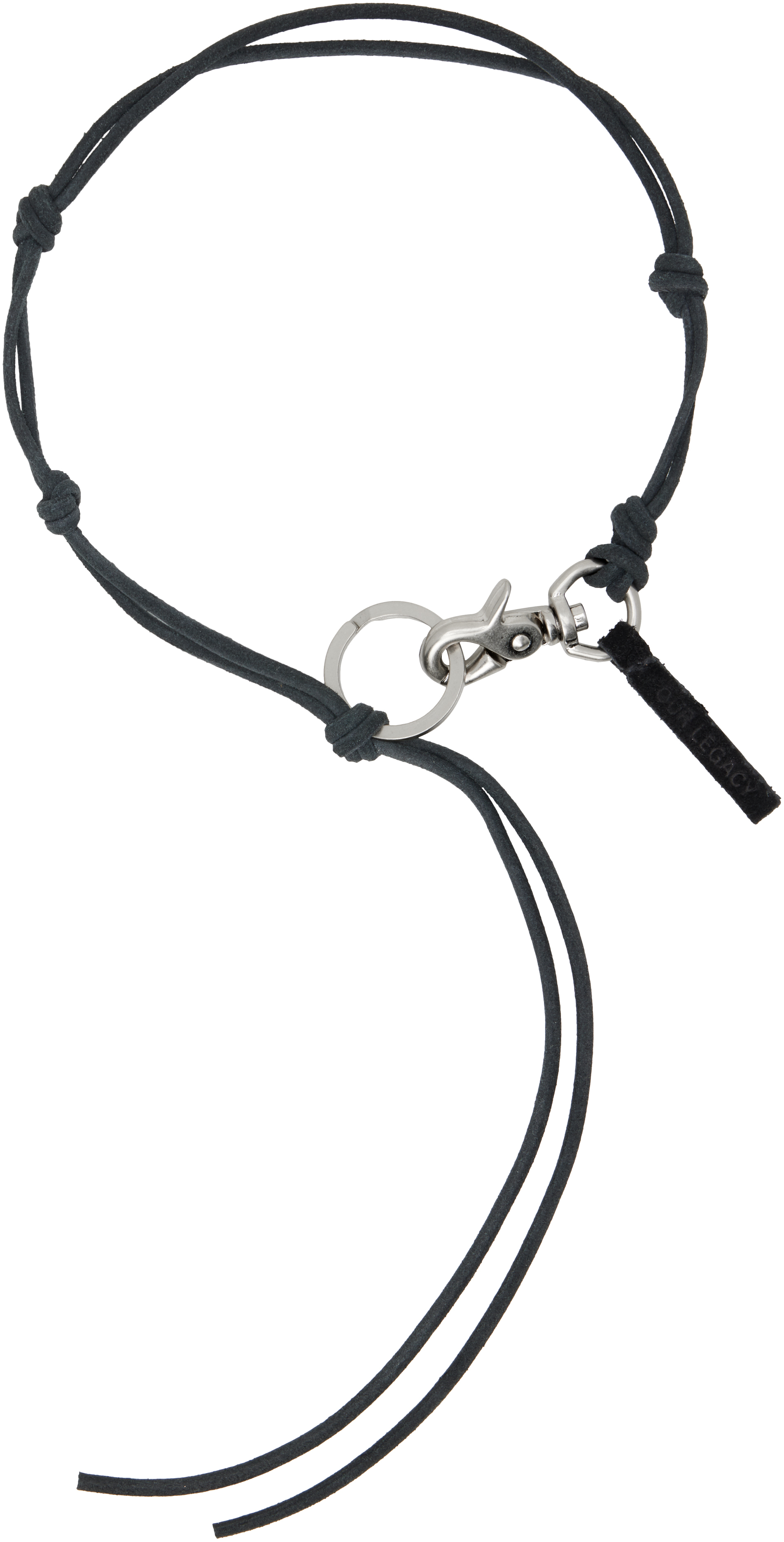 アクセサリー OUR LEGACY Ladon Olive leather necklace our legacy Ladon Olive （Ladon Olive Leather - アクセサリー）