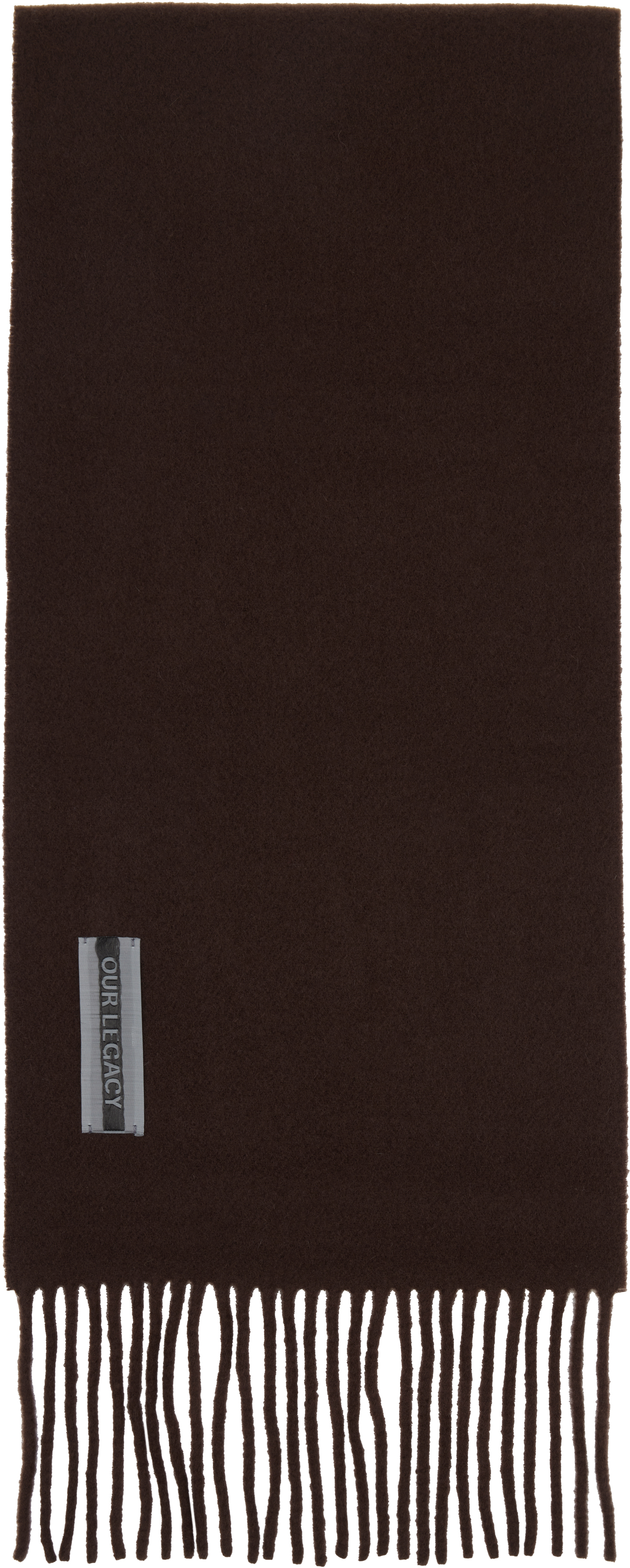 Our Legacy Brown Estate Scarf In Brown