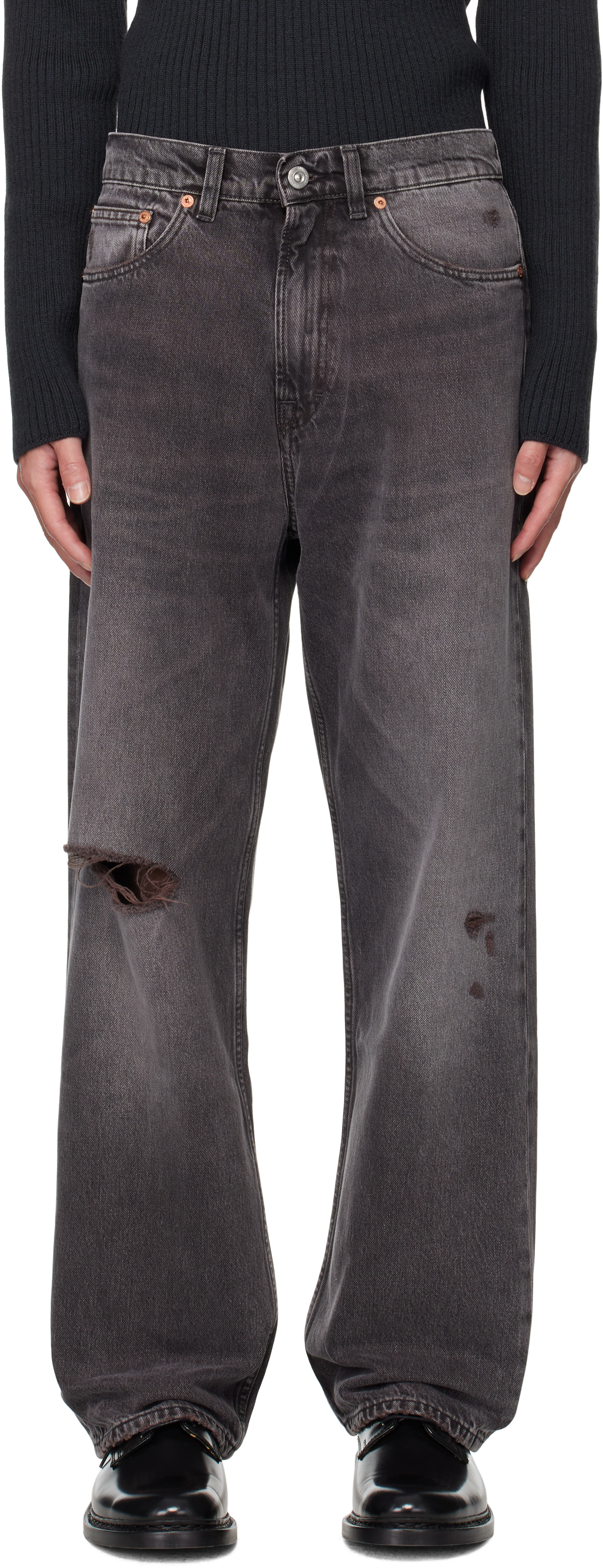 Gray Third Cut Jeans by OUR LEGACY on Sale