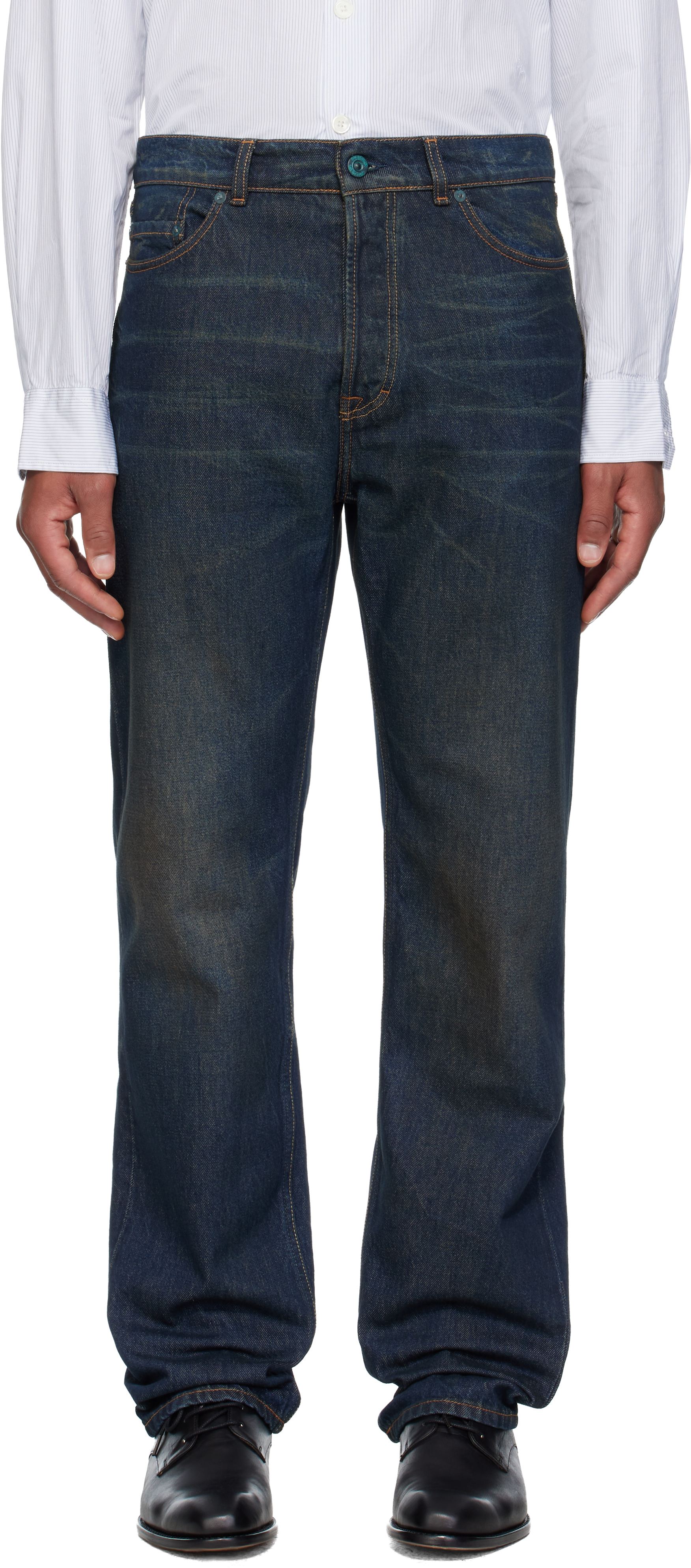 OUR LEGACY: インディゴ First Cut ジーンズ | SSENSE 日本