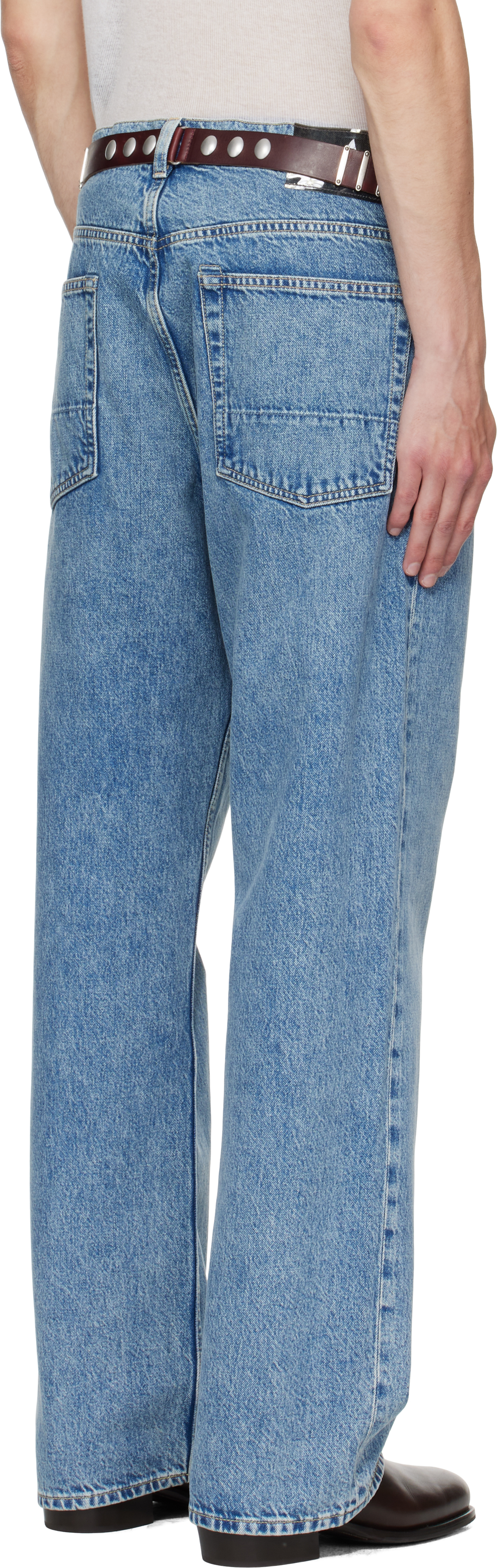 Our Legacy Third Cut Denim Pant In Blue