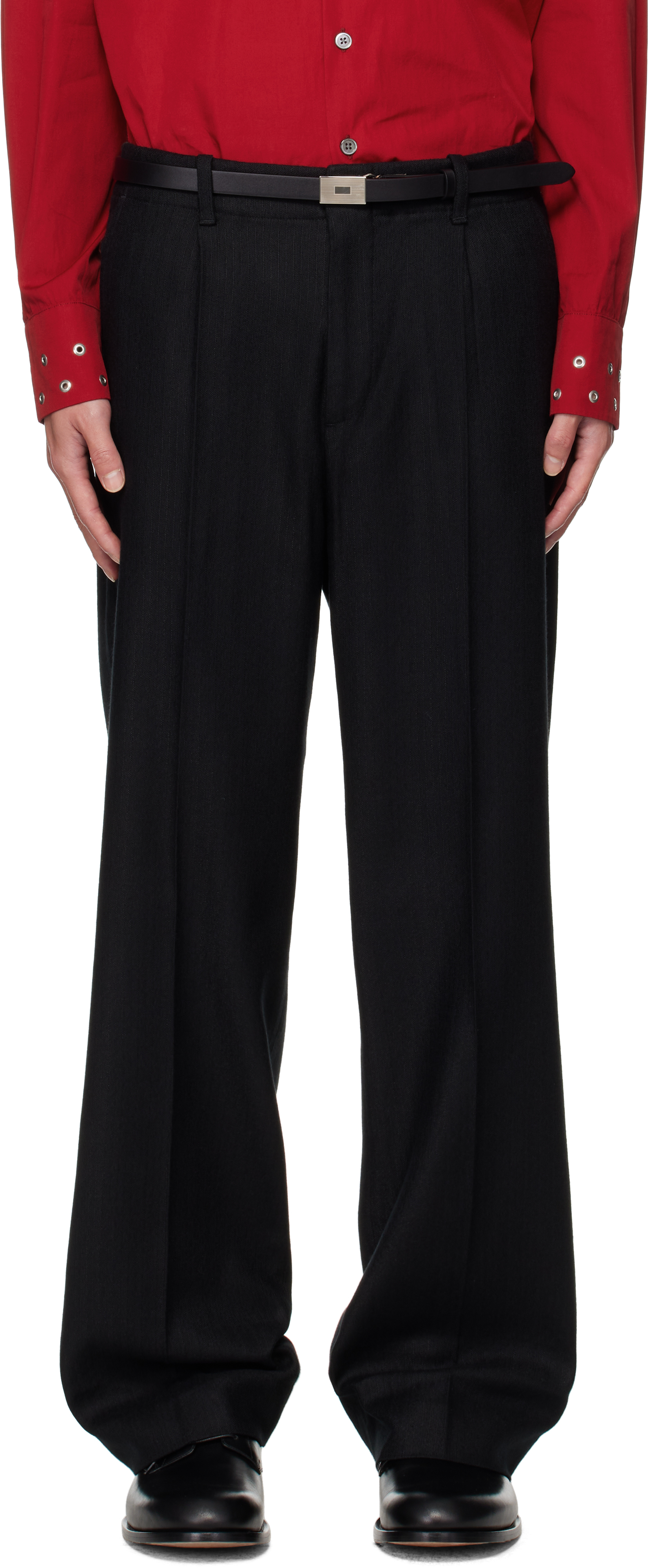OUR LEGACY Black Tuxedo Capri Trousers | Smart Closet