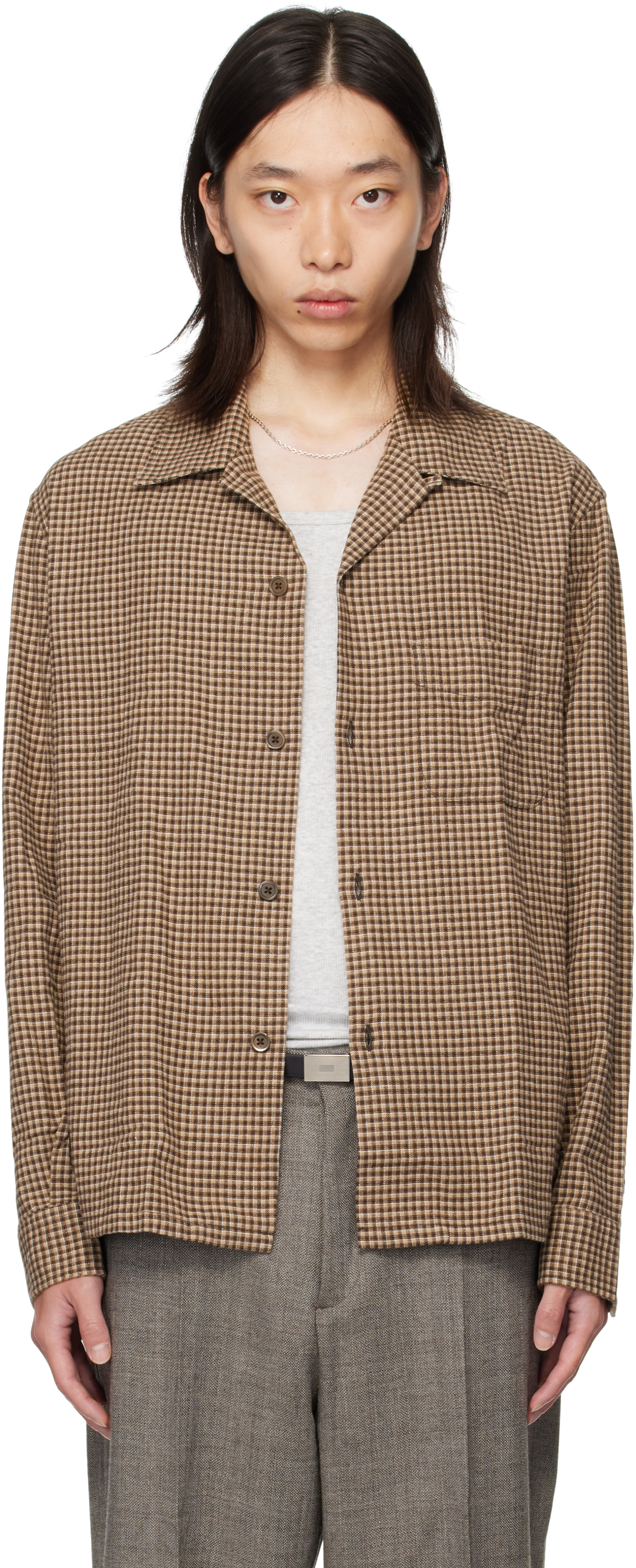 美品 OUR LEGACY Heusen Shirt 50 チェックシャツ Heusen Shirt – On Sale Now with Up to 50% Off | Discover