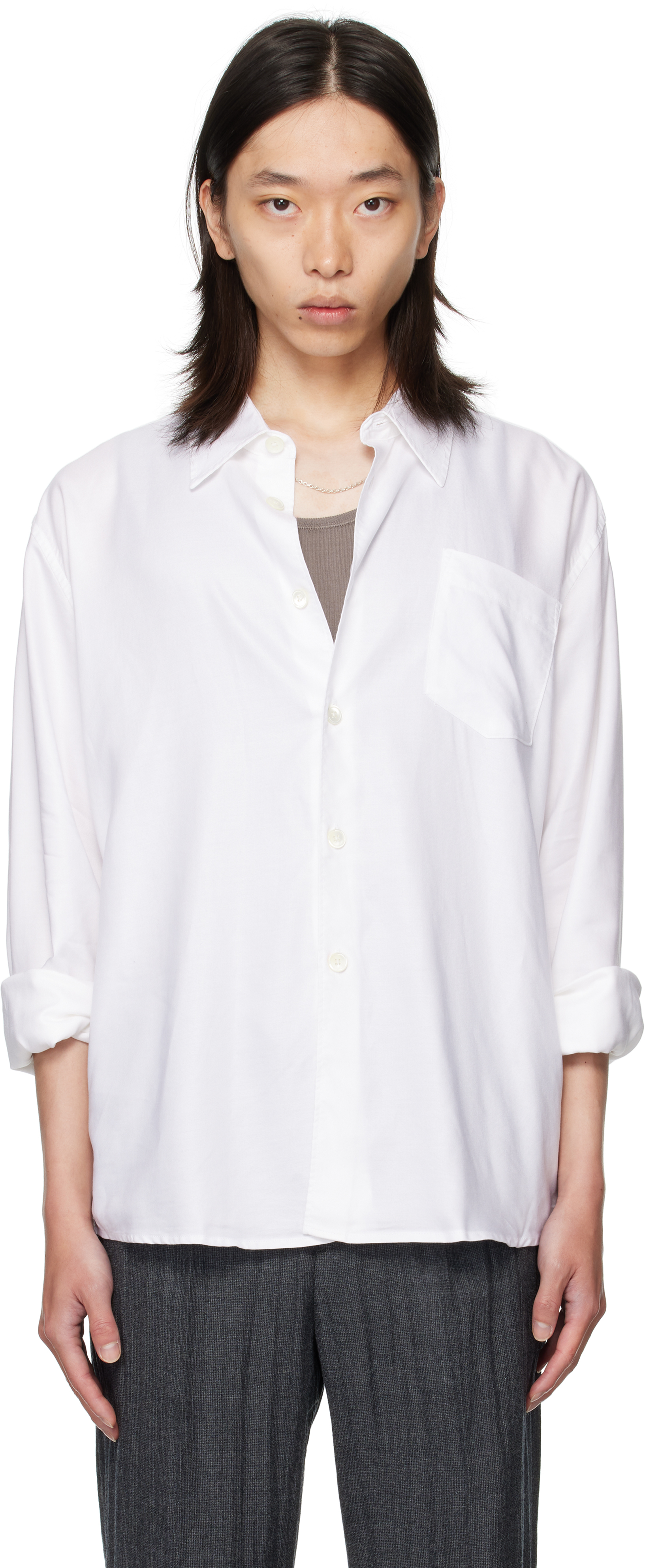 Our Legacy White Beyond Shirt