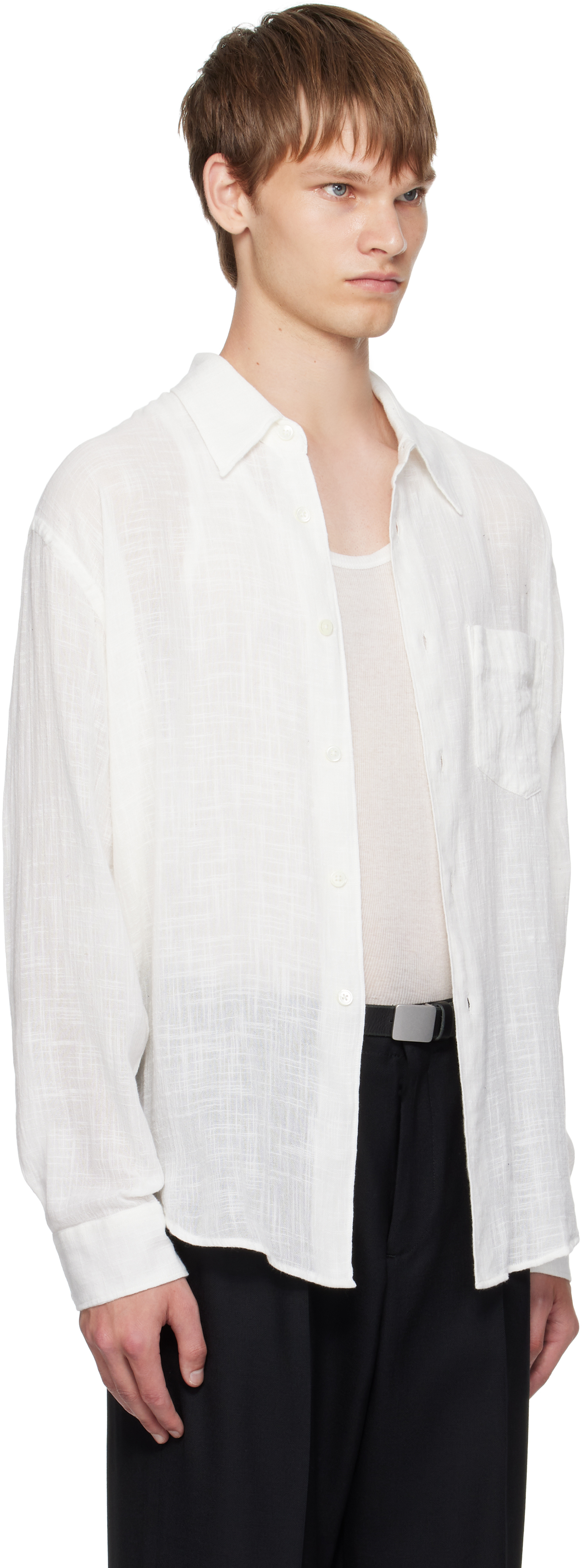 Our Legacy White Coco Shirt In White