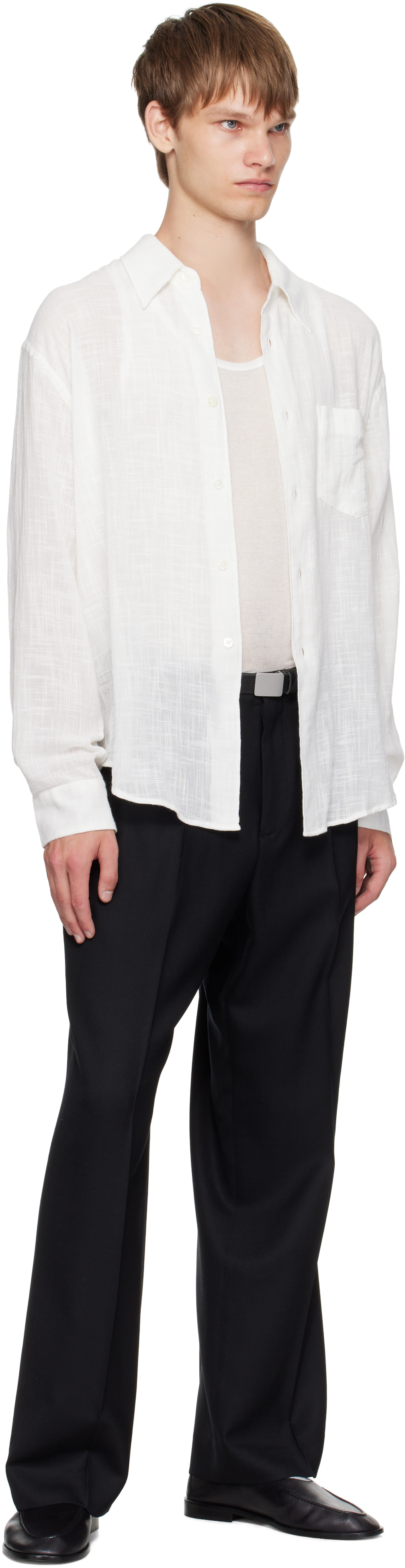 Our Legacy White Coco Shirt In White