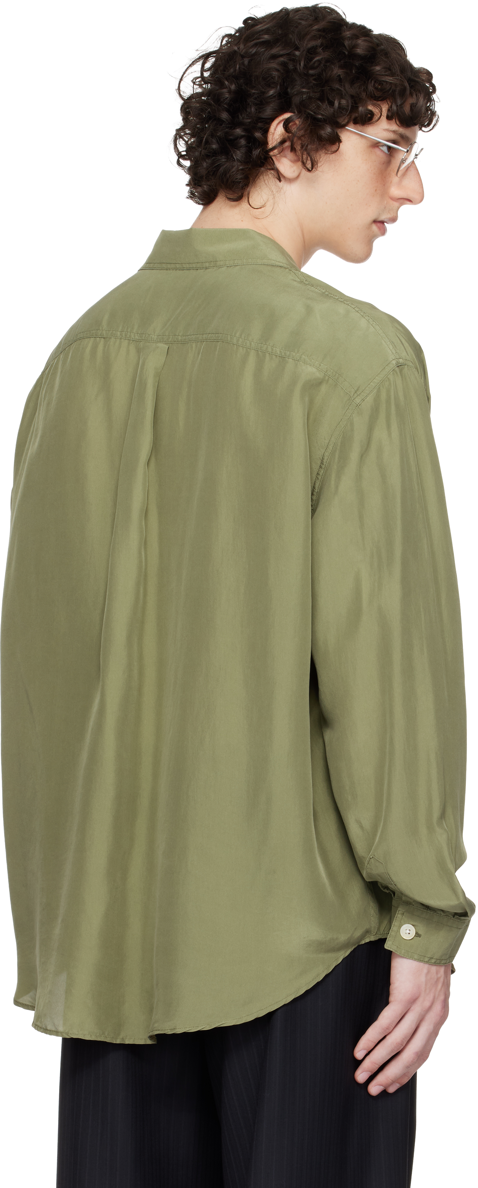 Our Legacy Work Shop Emporio Armani Khaki Garibaldi Shirt
