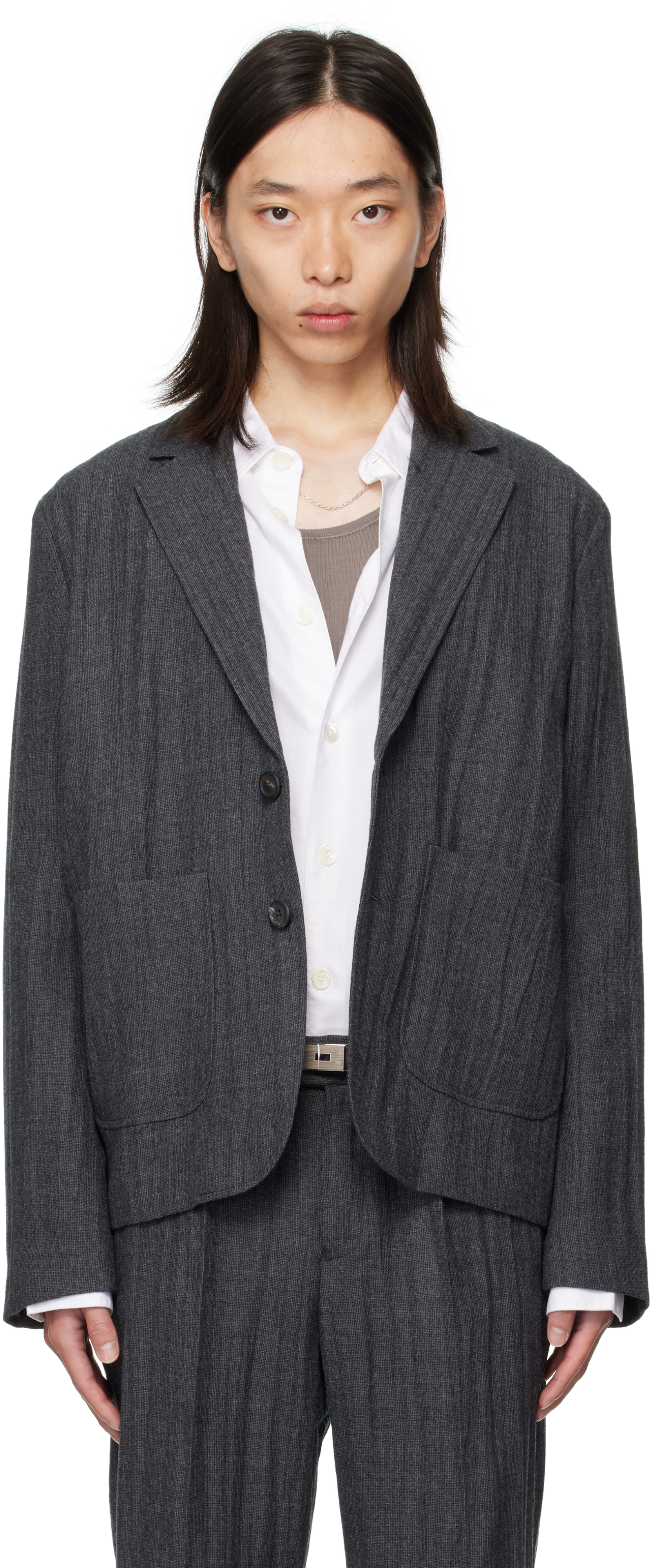 Our Legacy グレー Temp テーラードジャケット In Gray