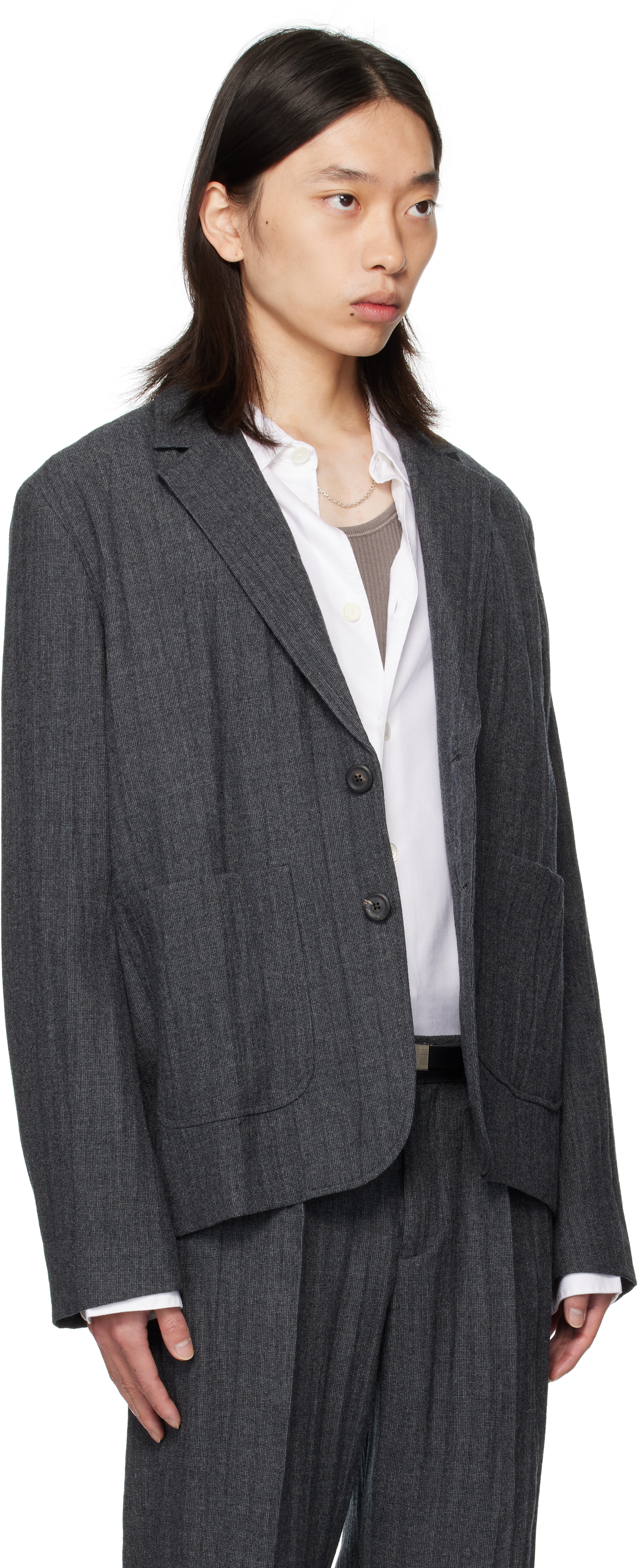 Our Legacy グレー Temp テーラードジャケット In Gray