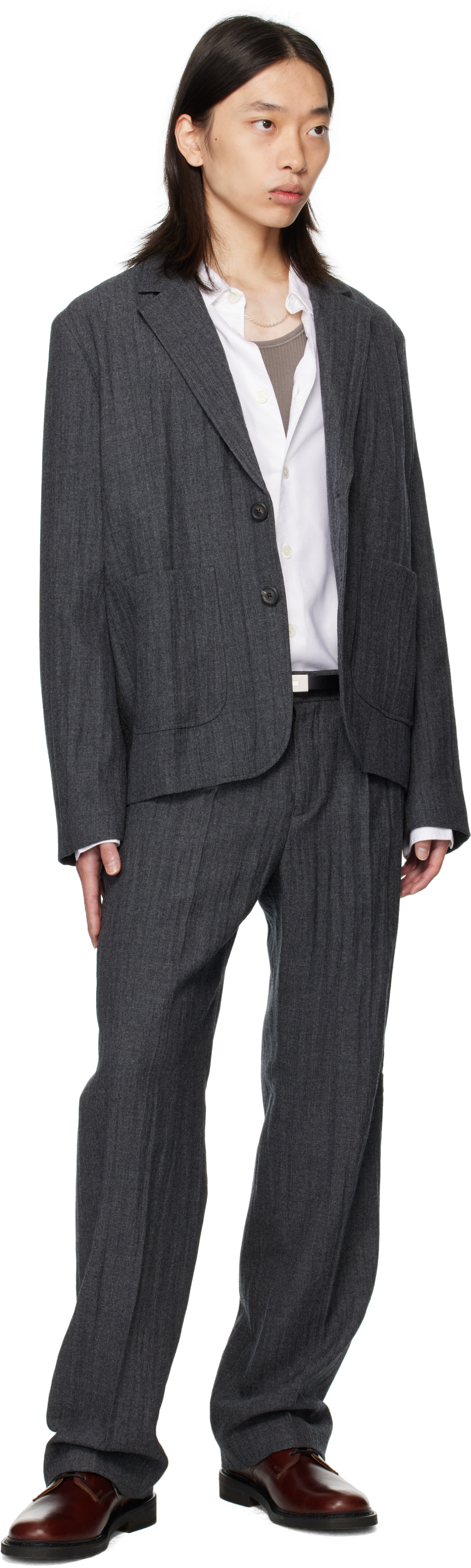 Our Legacy グレー Temp テーラードジャケット In Gray