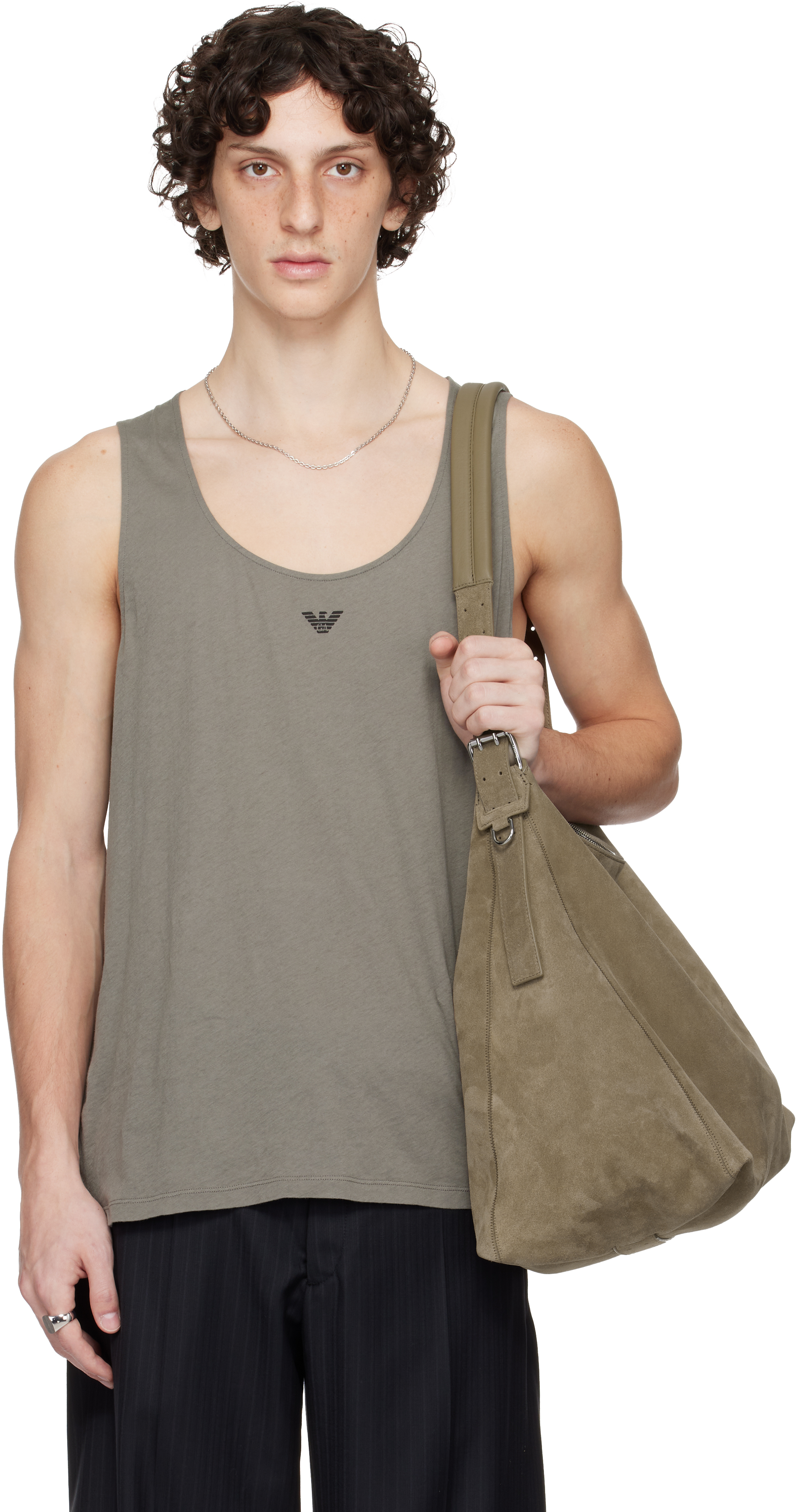 OUR LEGACY: WORK SHOP Emporio Armani グレー Atleta Singlet