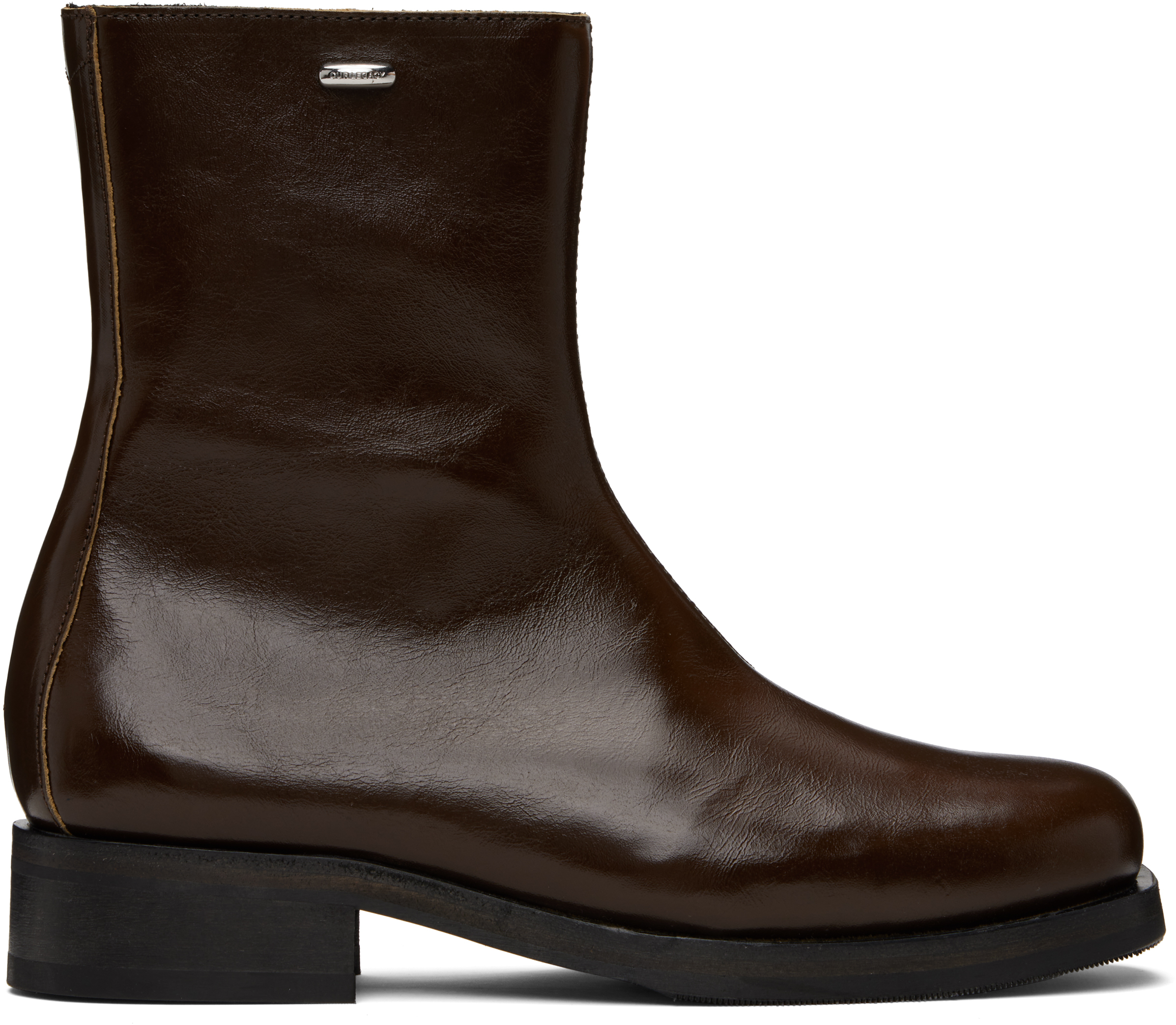 OUR LEGACY: Brown Camion Boots | SSENSE Canada