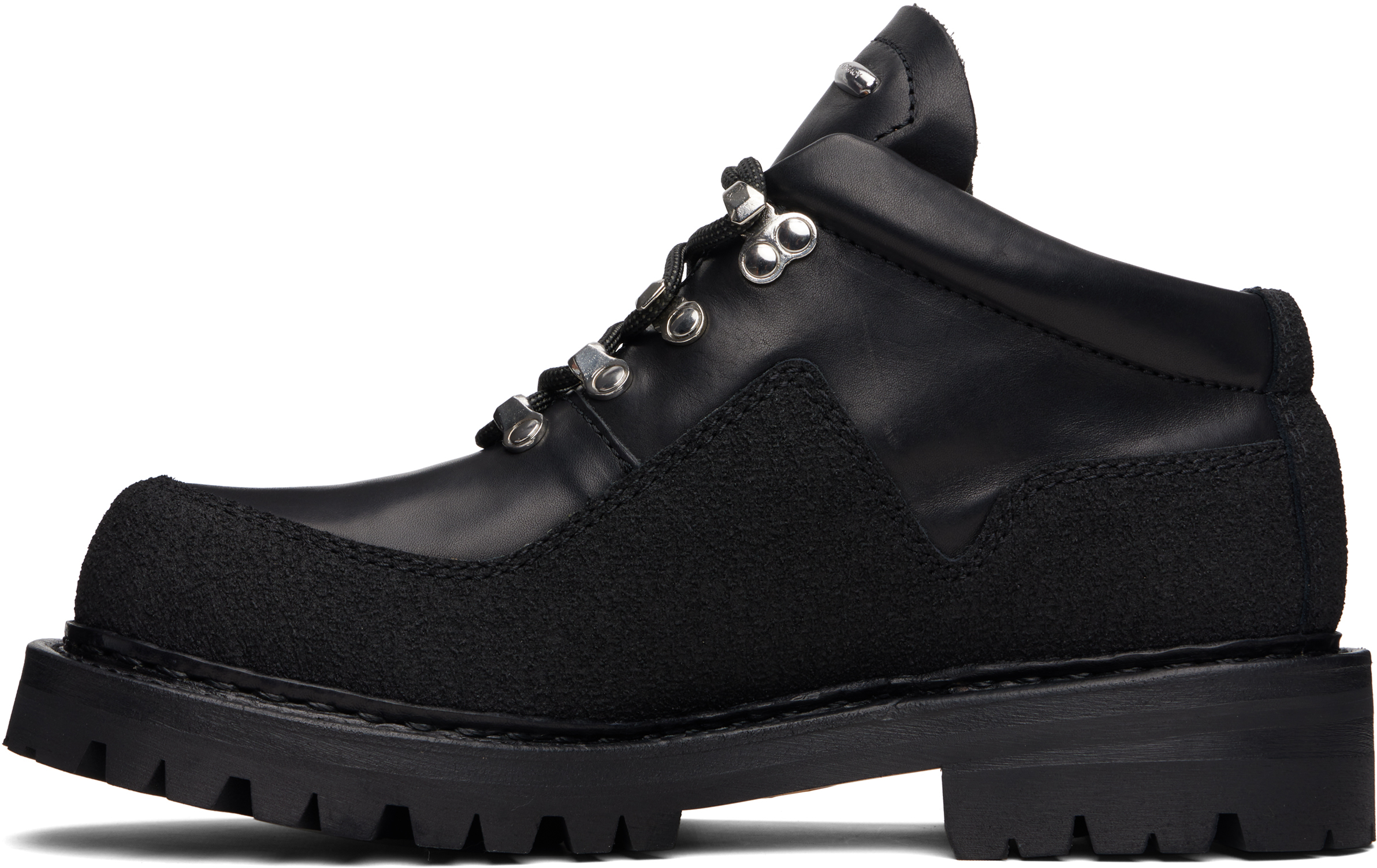 Our Legacy Robust Leather Quest Shoes In Black