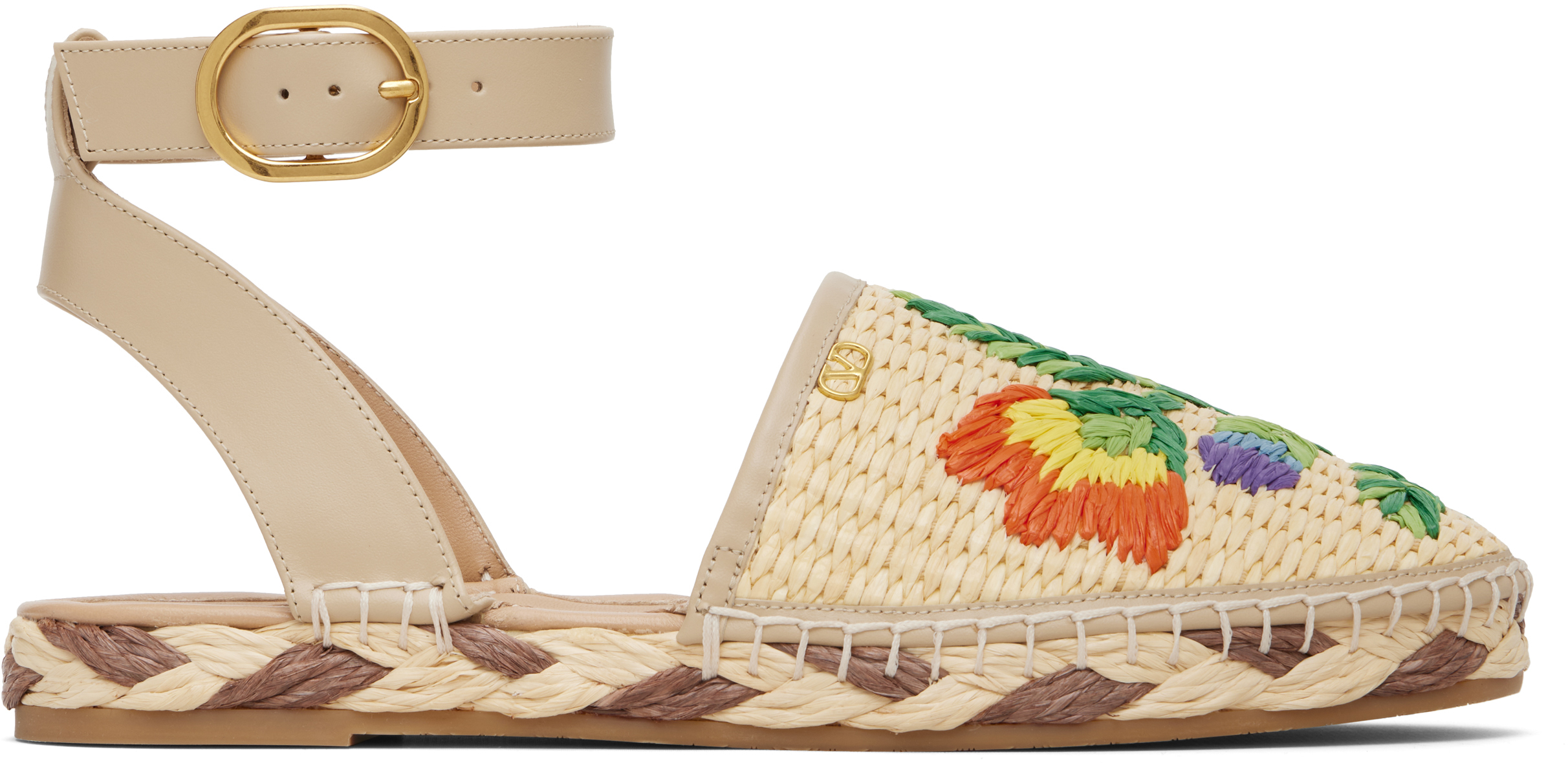 Valentino Beige Espadrillas Espadrilles In Neutral