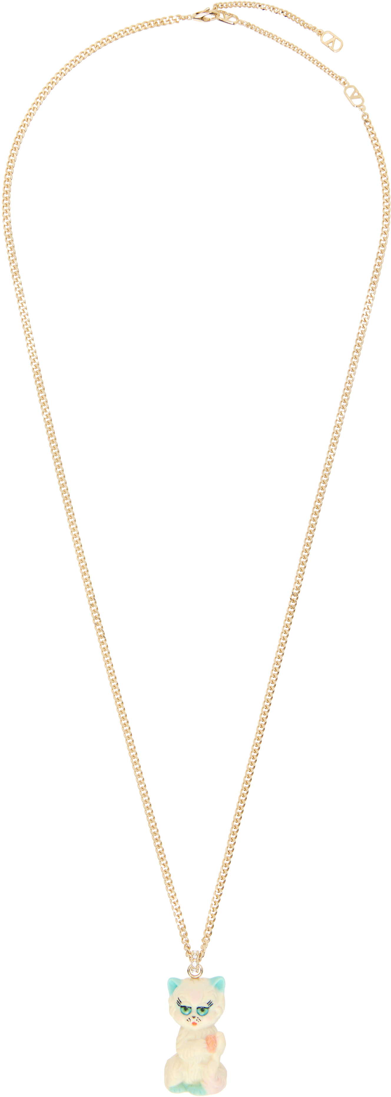 Valentino Garavani: 'Le Chat De La Maison' Necklace | SSENSE