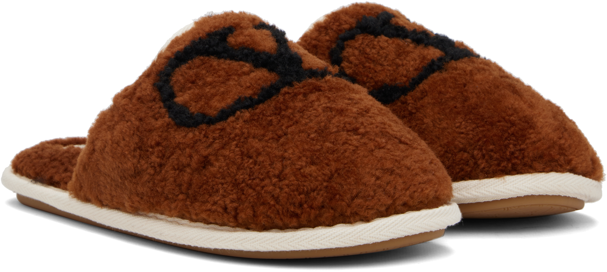 Valentino Garavani Ta Chambre Wool Slippers