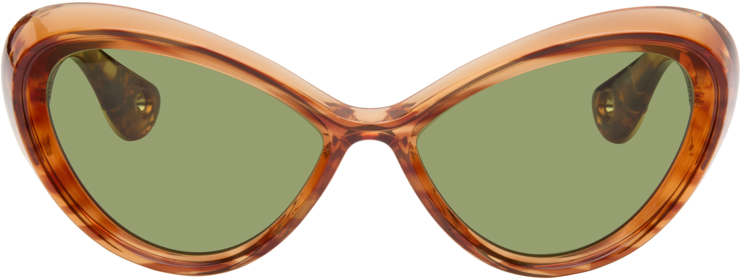 Brown 'The Parisian Cat' Sunglasses
