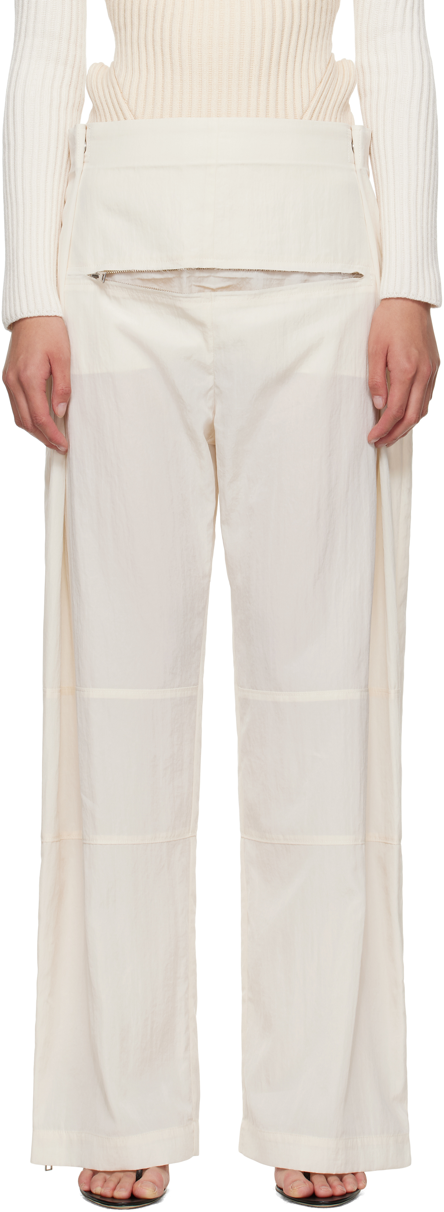 あ*に様 jean paul gaultier homme zip slacks Jean-Paul GAULTIER Zigzag Stitch Jeans Size 40(K-102908) | eBay