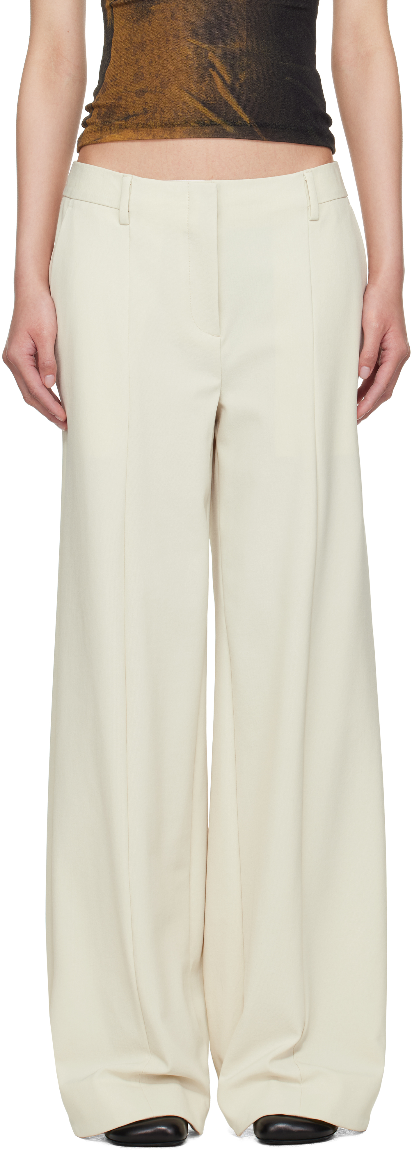 SSENSE Exclusive Off-White 'The Stirrup' Trousers