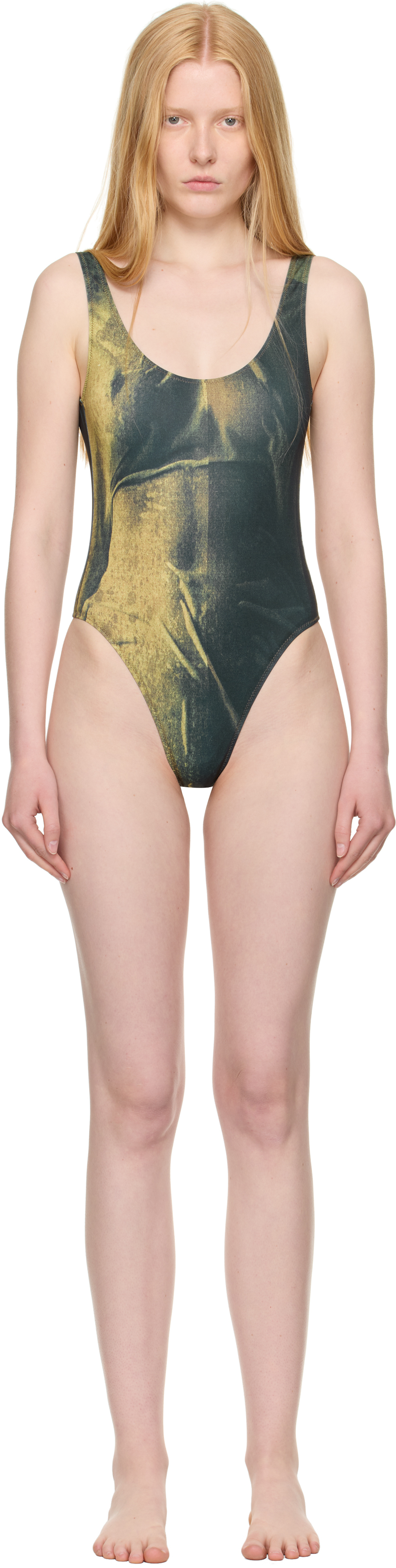 水着・ビーチグッズその他 JEAN PAUL GAULTIER Women Beach  Pool Accessories 2533USE007 JEAN PAUL GAULTIER Printed swimsuit | NET-A-PORTER