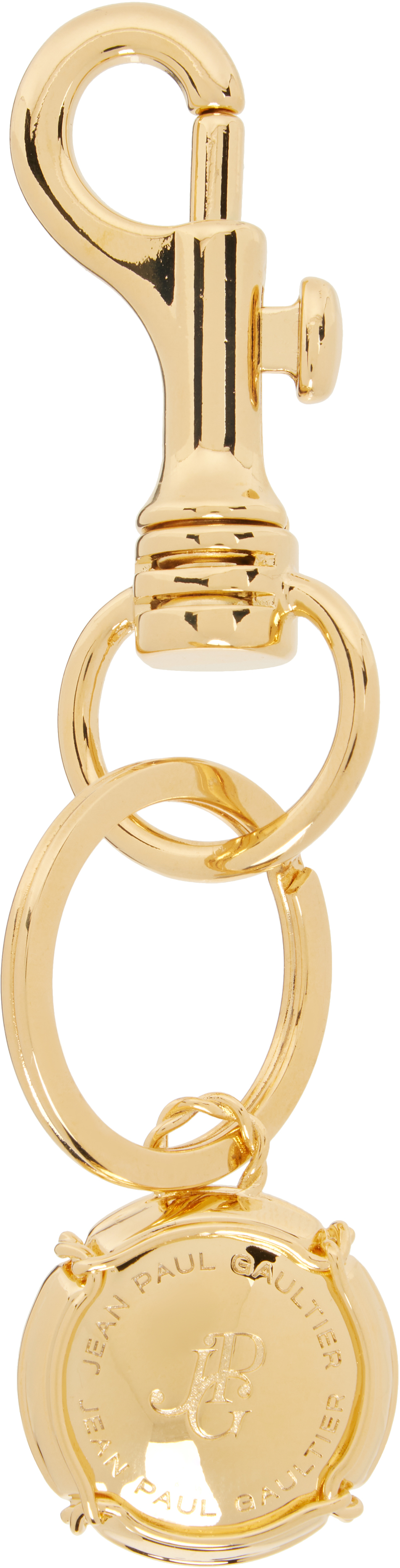 Gold 'The Champagne' Keychain