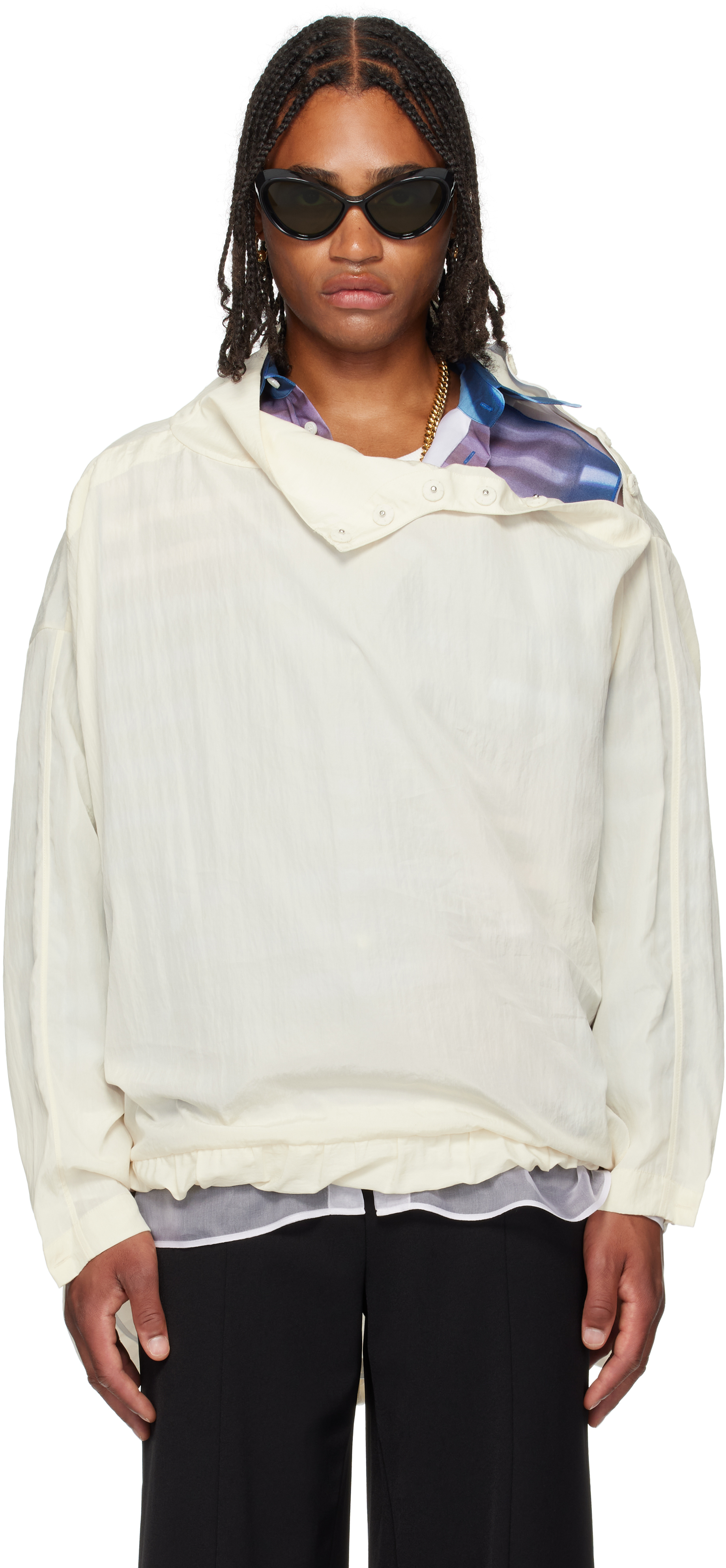Off-White Wide Hoodie