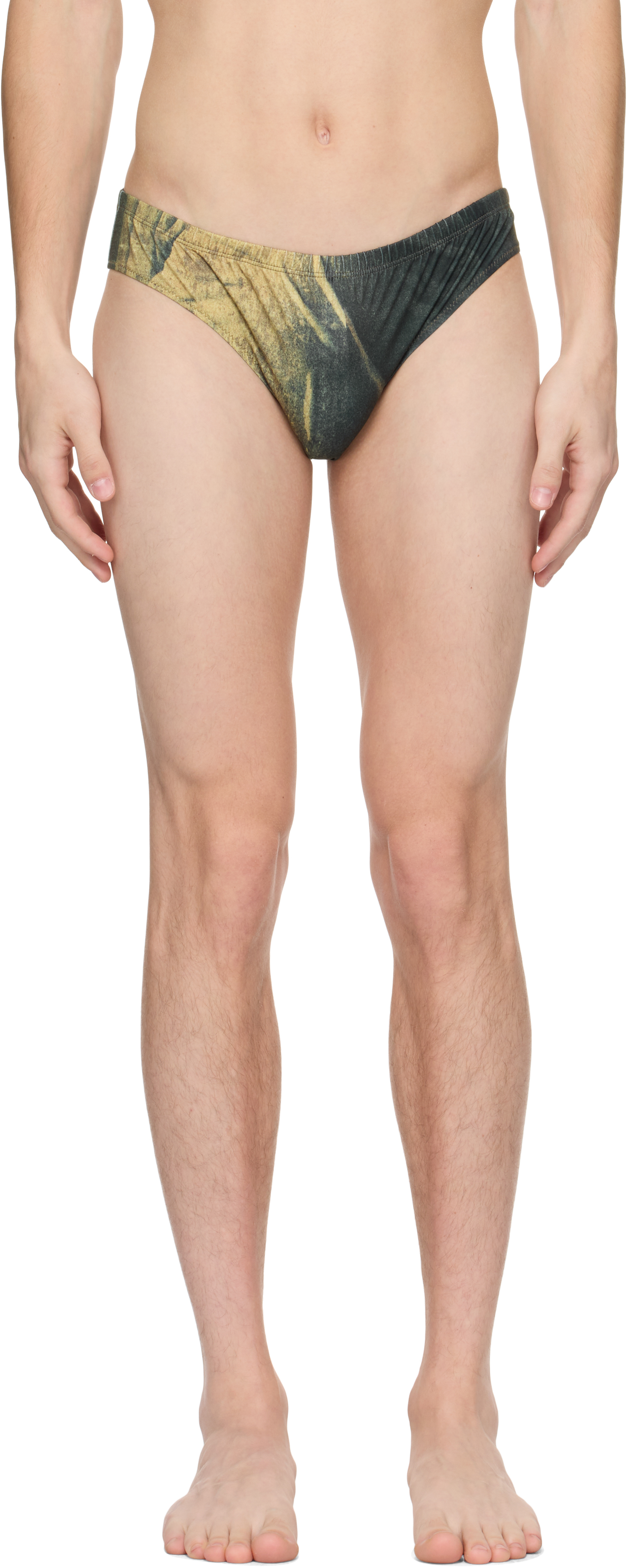 Jean Paul Gaultier Graphic Print Swim Briefs
