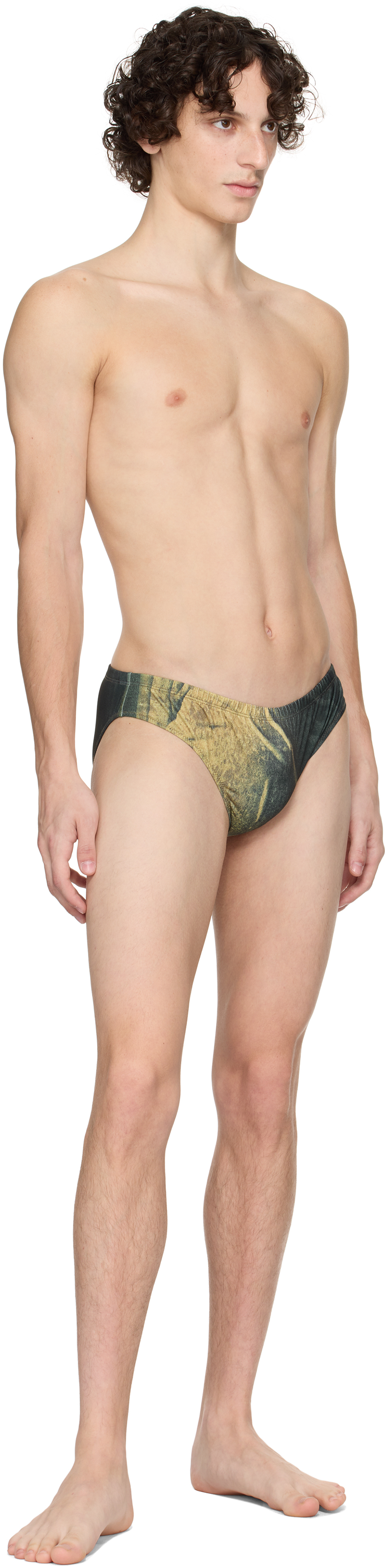 Jean Paul Gaultier Graphic Print Swim Briefs